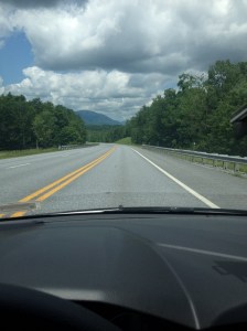 Straße in Vermont