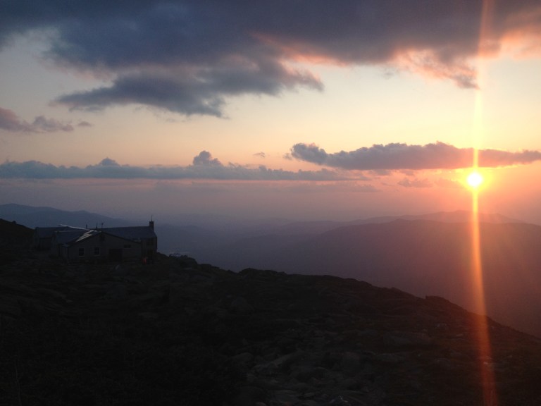 Abendstimmung Lake of the Clouds Hut, NH
