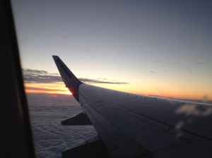 Sunset over Germany