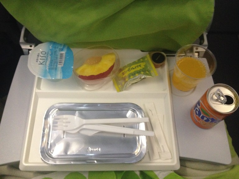 Second service Finnair dinner