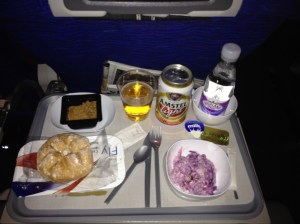 Lunch - Note the Coleslaw From Hell in the Lower Right Hand Corner