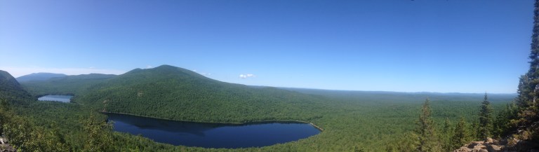 Blick vom North Traveller Gipfel