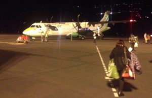 Binter Canarias ATR 72 waiting on the Tarmac
