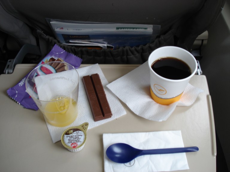 Snack on Augsburg Airways (lufthansa Regional) TRS-MUC