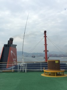 Außenbereich der Fähre