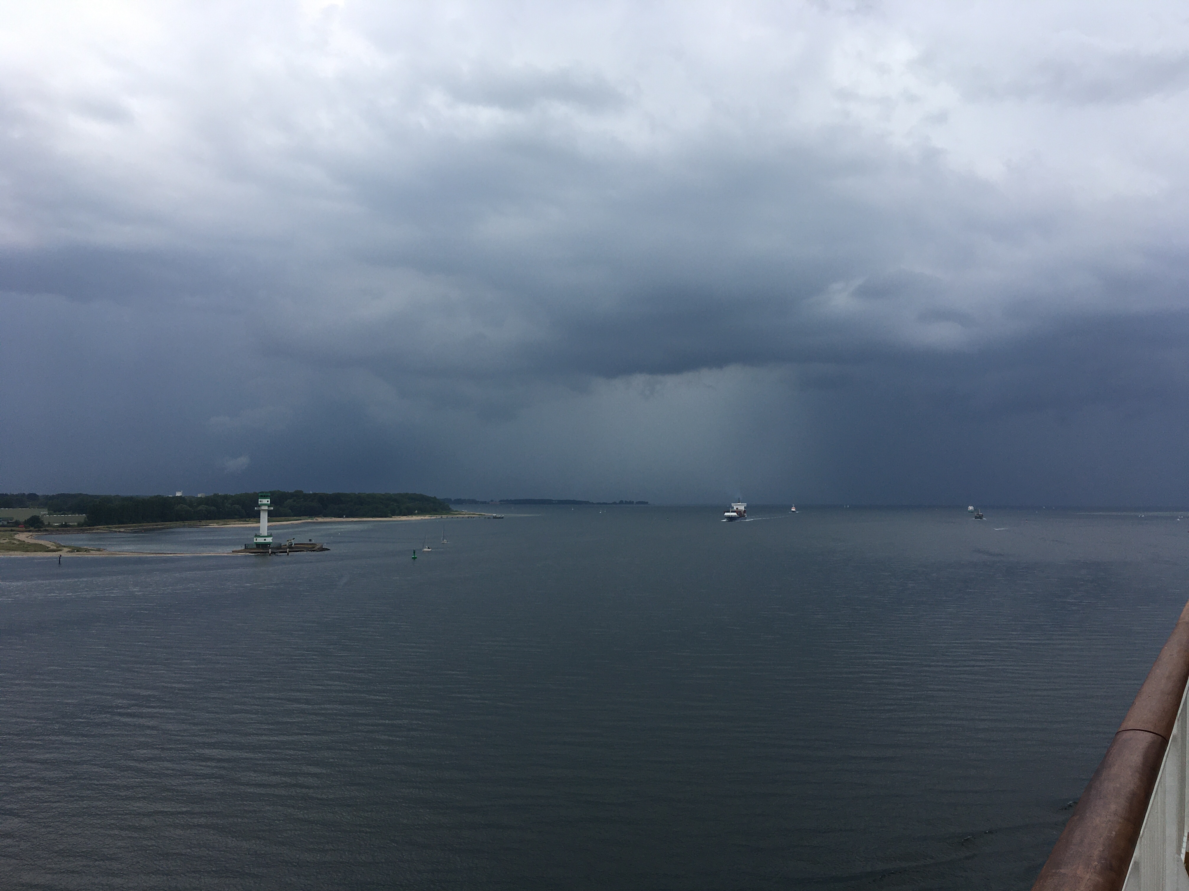 Ferry Color Magic crossing the Kieler Förde