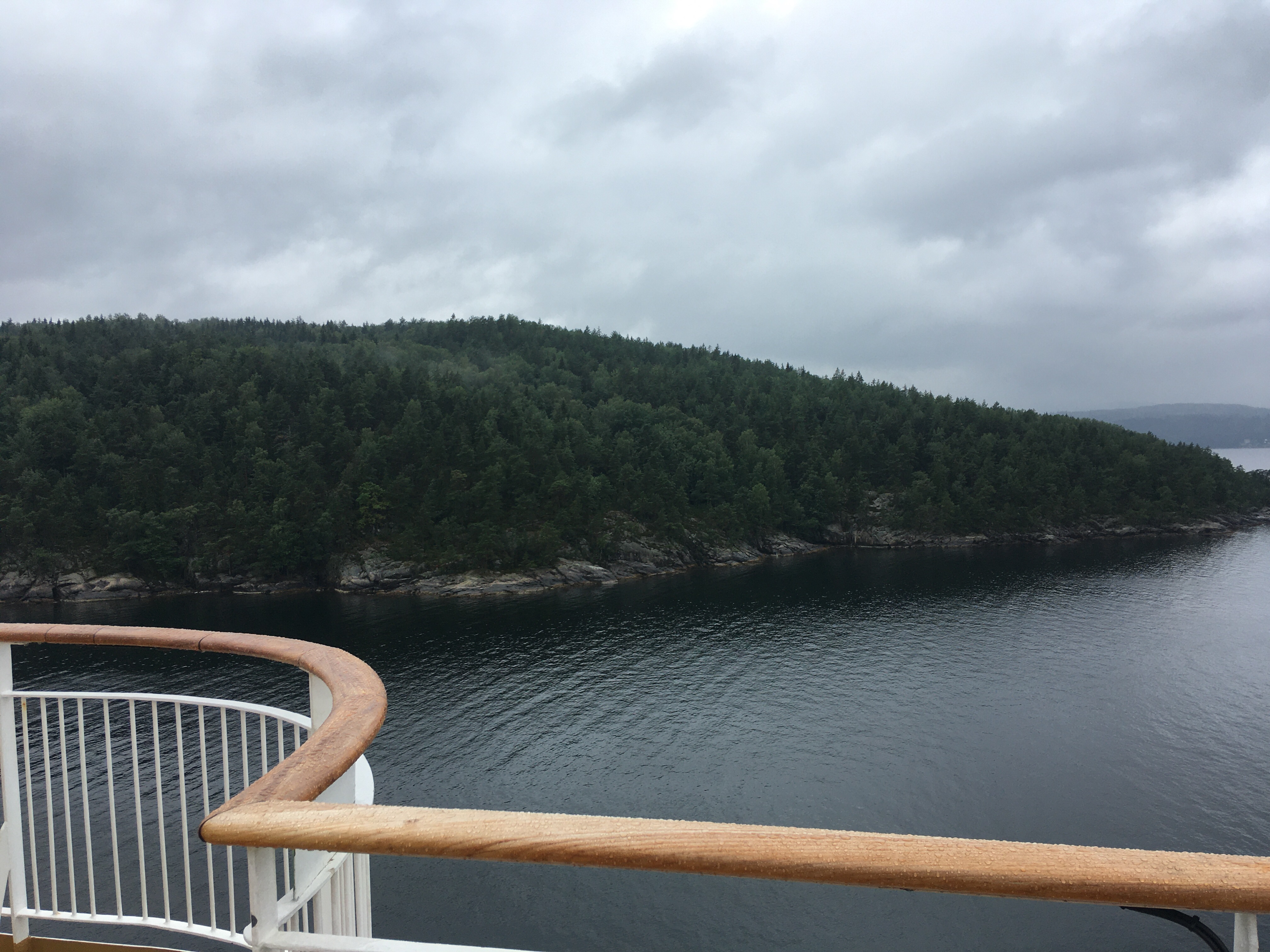 Ferry cruise Kiel - Oslo Color Magic crossing the Oslo Fjord