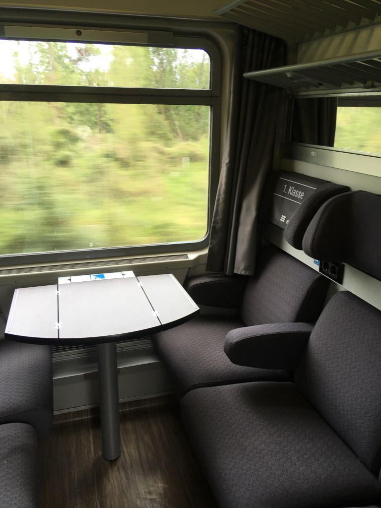 9-Euro-Ticket through Germany ALEX to Hof 1st Class