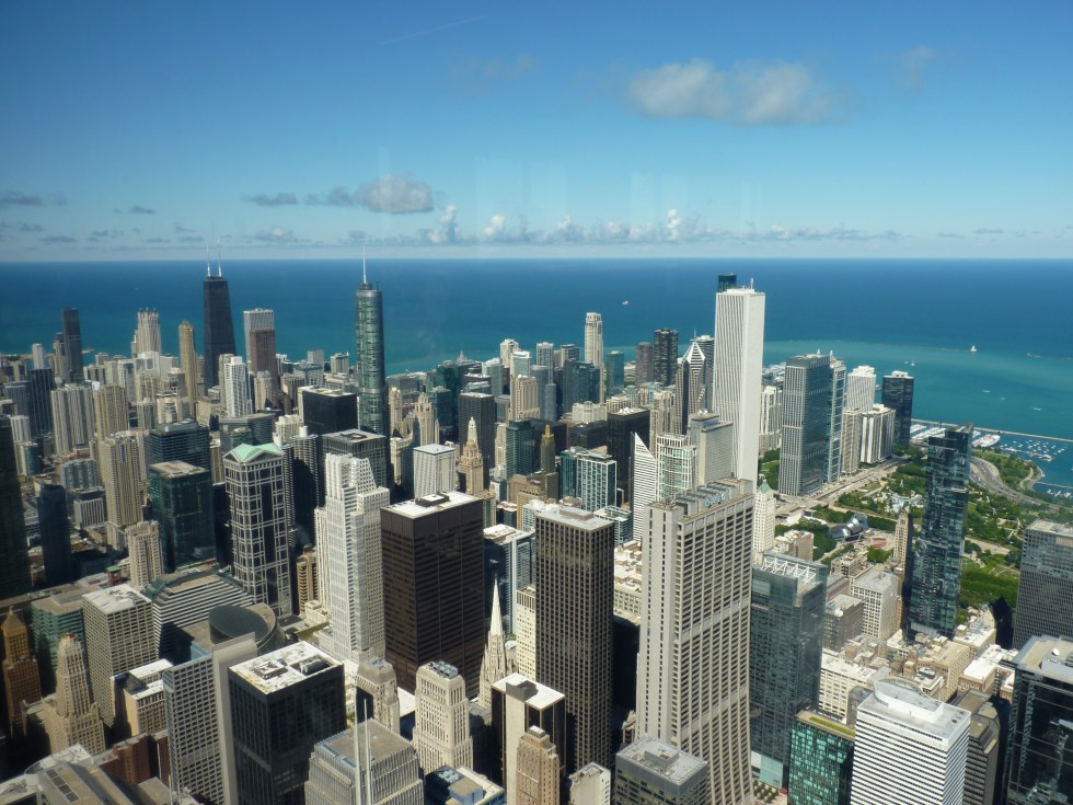 View from Willis Tower Chicago