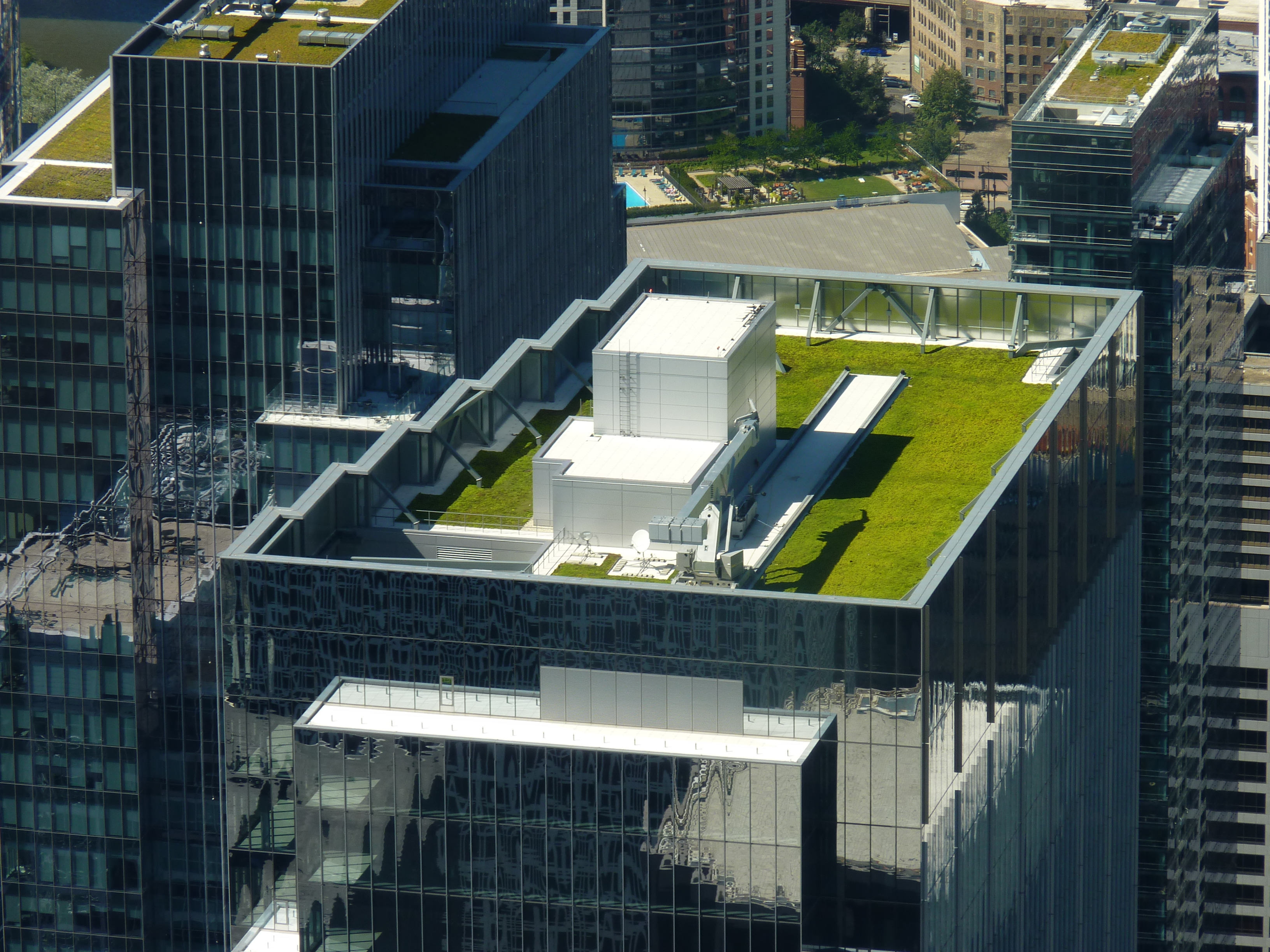 View from Willis Tower Chicago