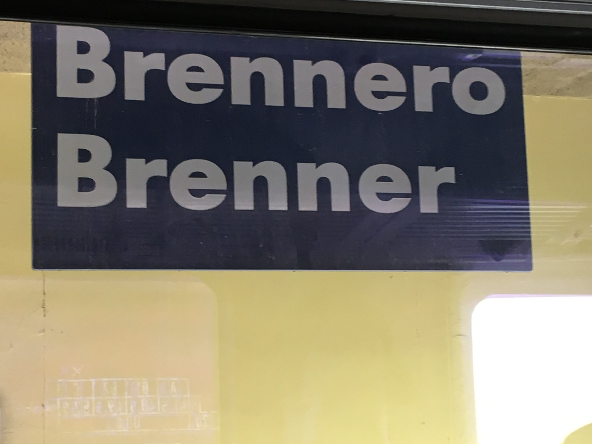 ÖBB Eurocity Innsbruck to Verona