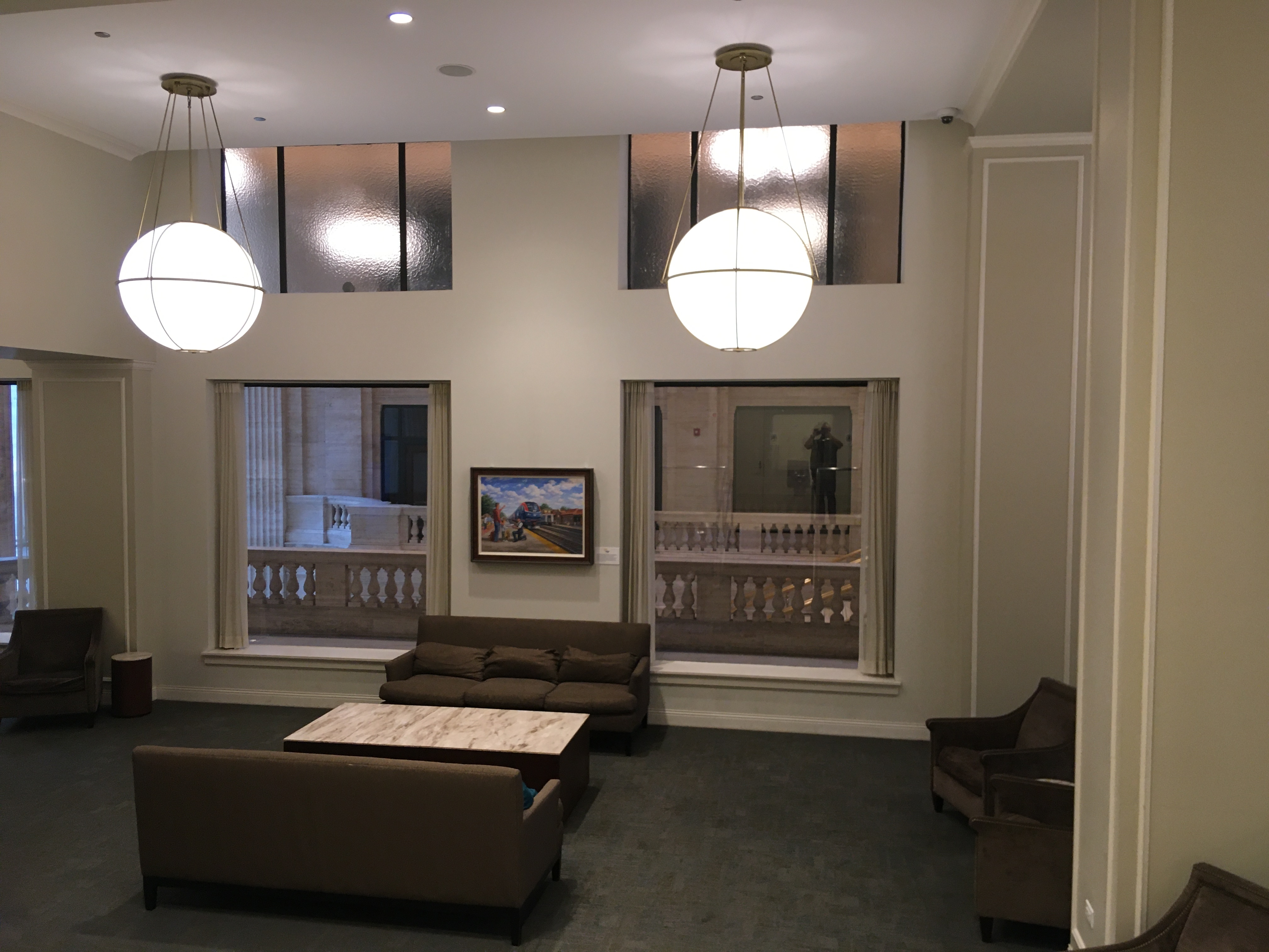 Amtrak Metropolitan Lounge Chicago Union Station