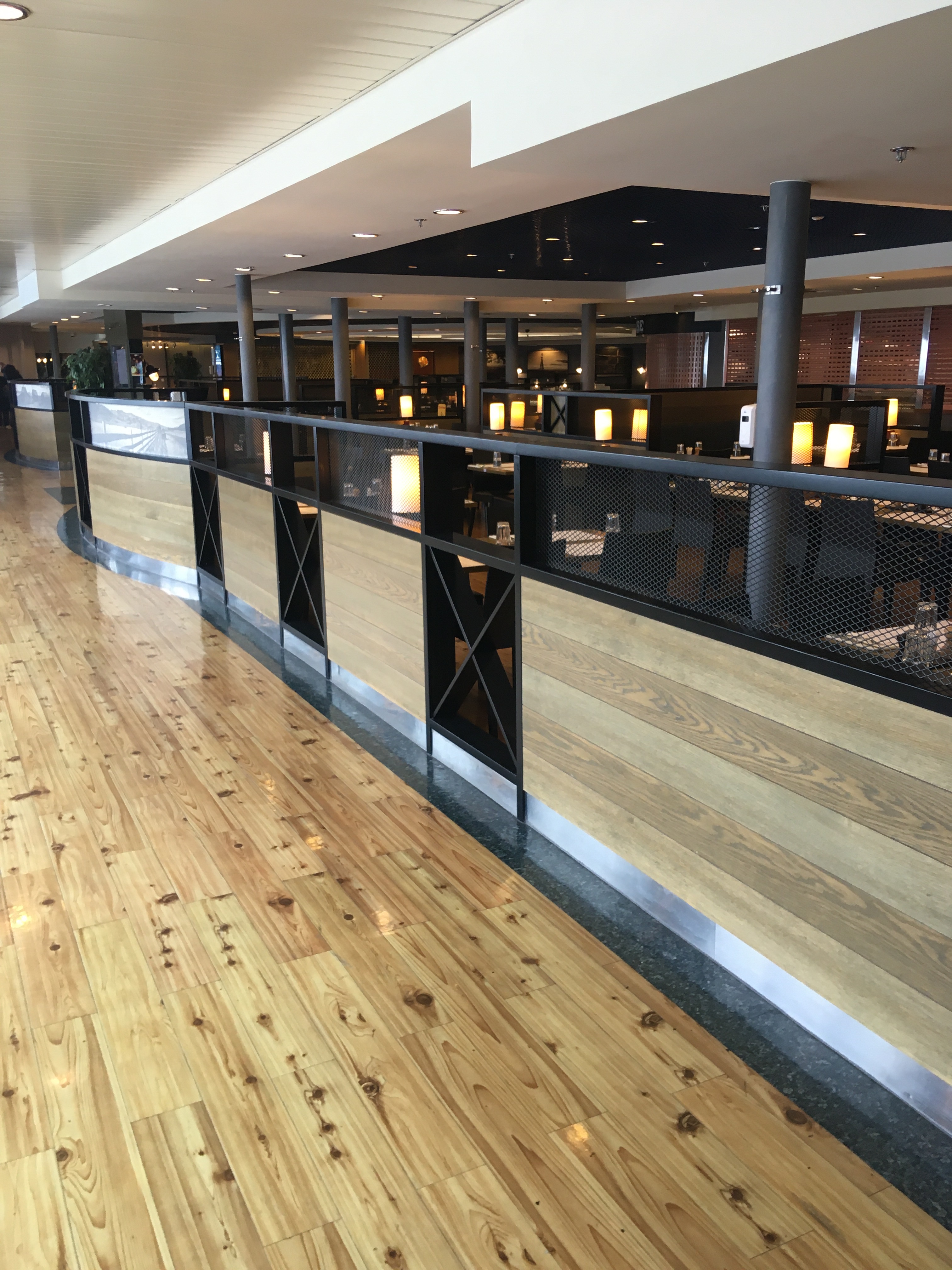 Interior cruise ferry M/V Romantika