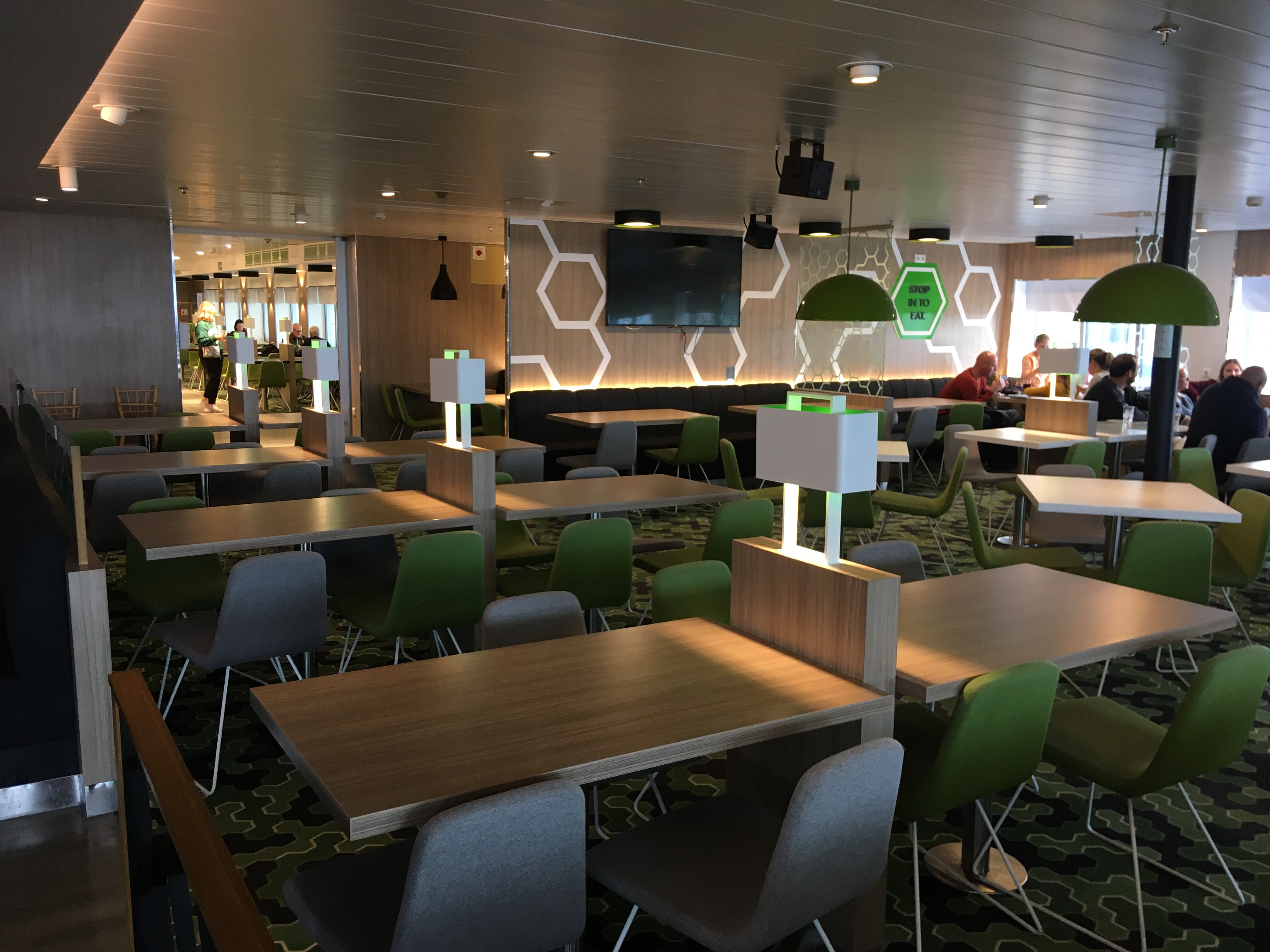 Interior cruise ferry M/V Romantika