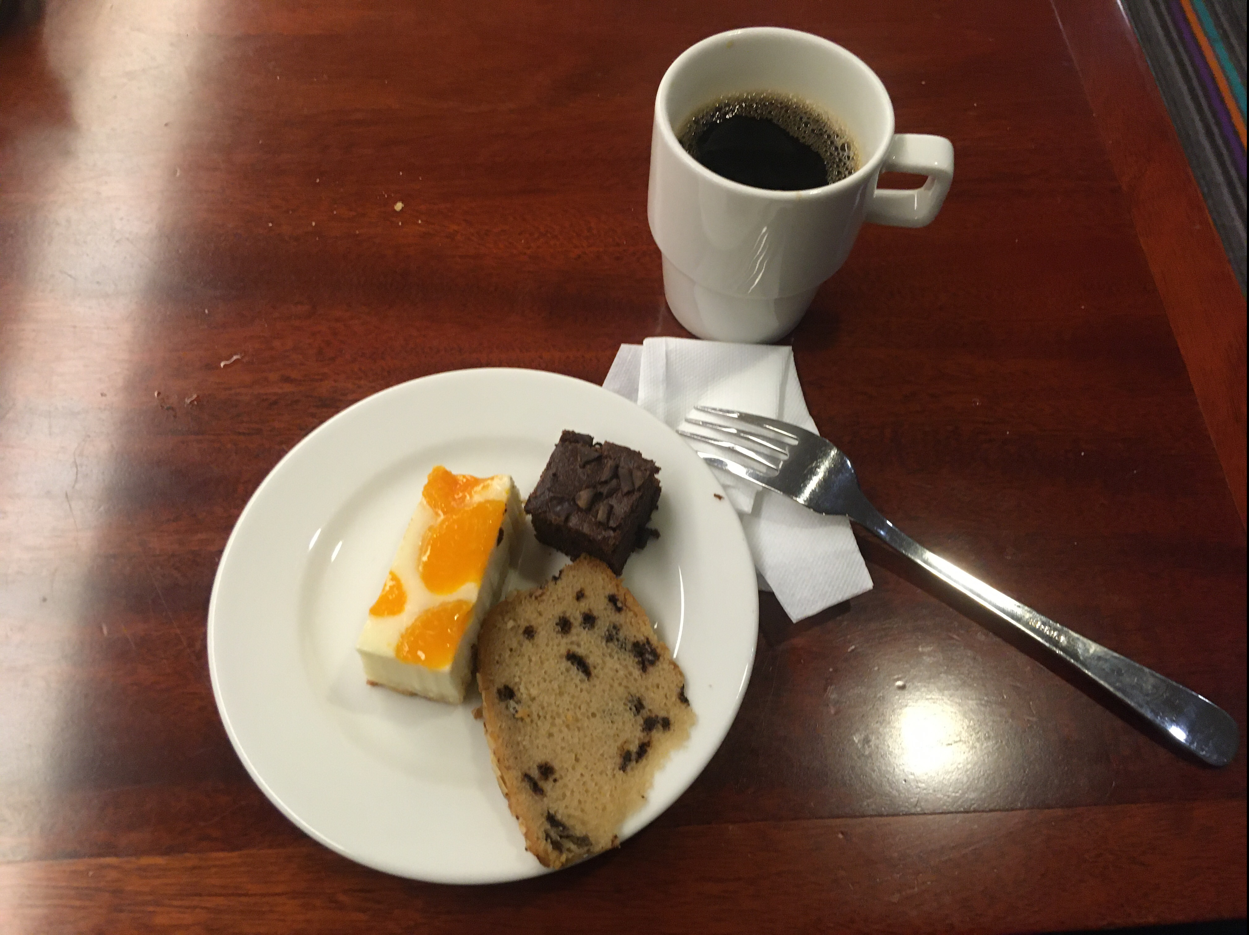 Cruise ferry M/V Romantika dinner: dessert