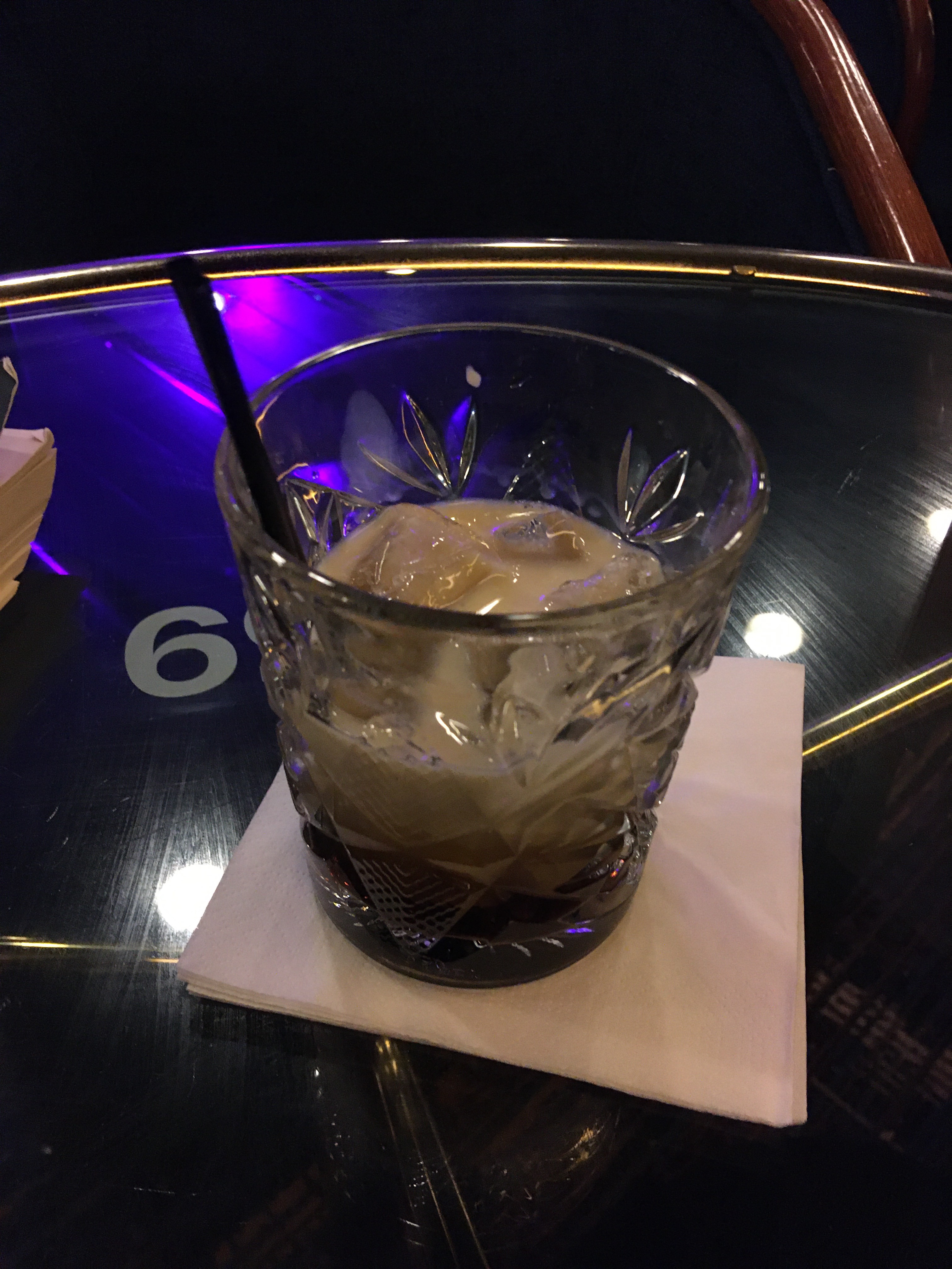 Cruise ferry M/V Romantika White Russian with UHT coffe creamer