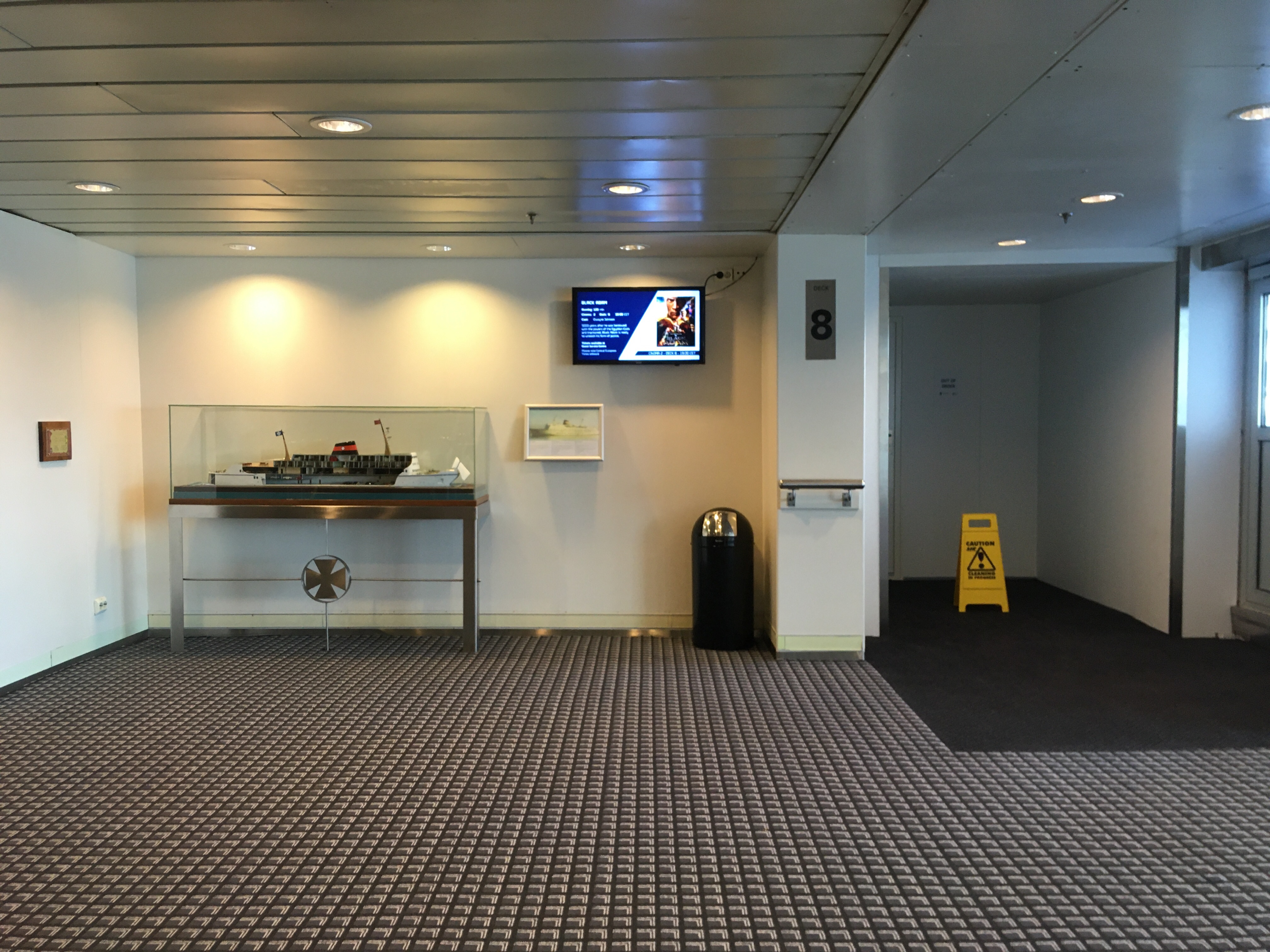 On board DFDS Princess Seaways ferry