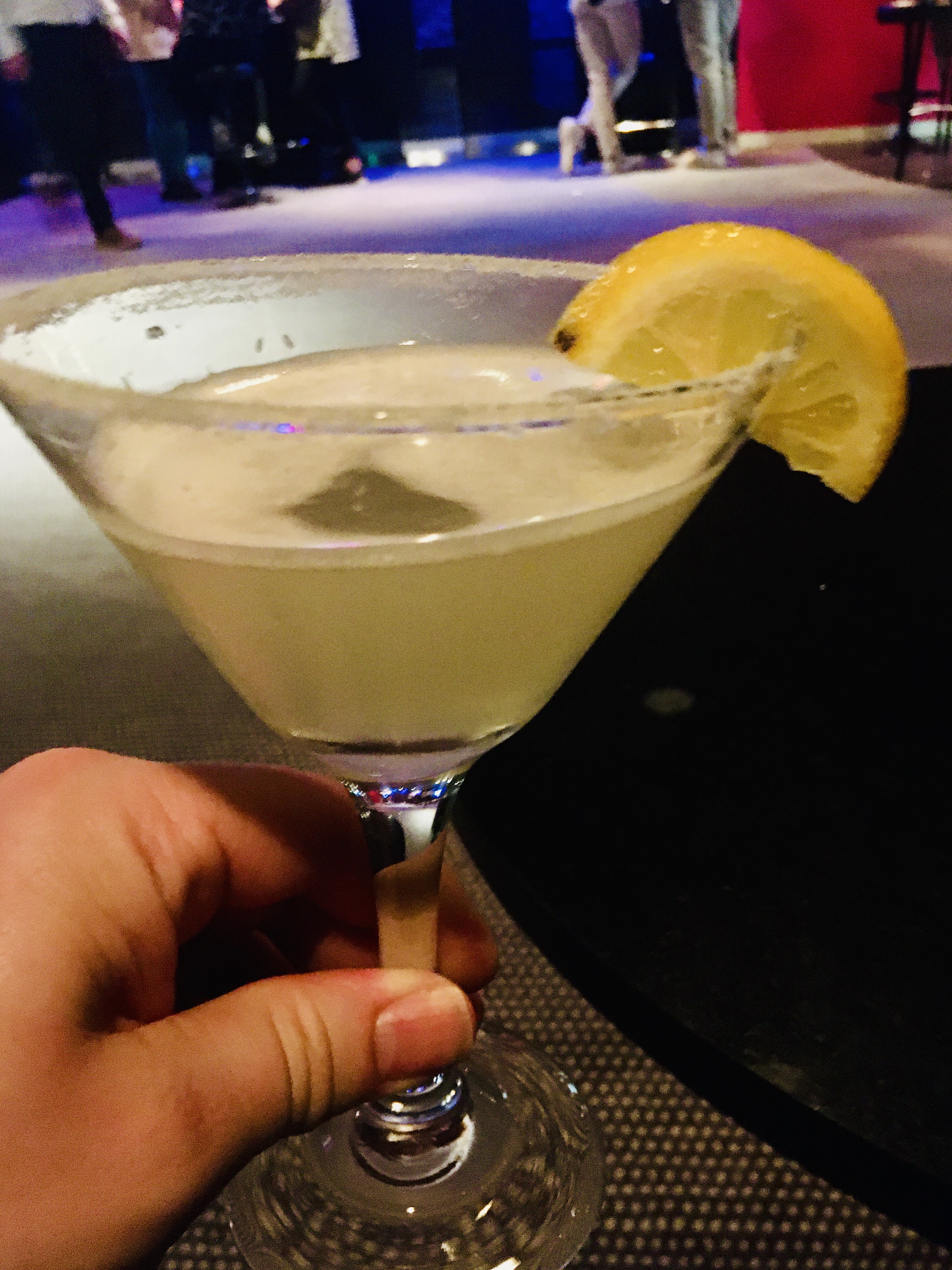 Margarita cocktail on board DFDS Seaways ferry