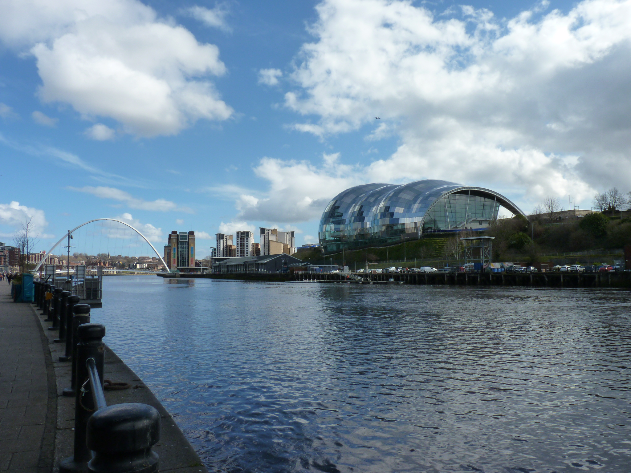 River Tyne Quayside in Newcastle