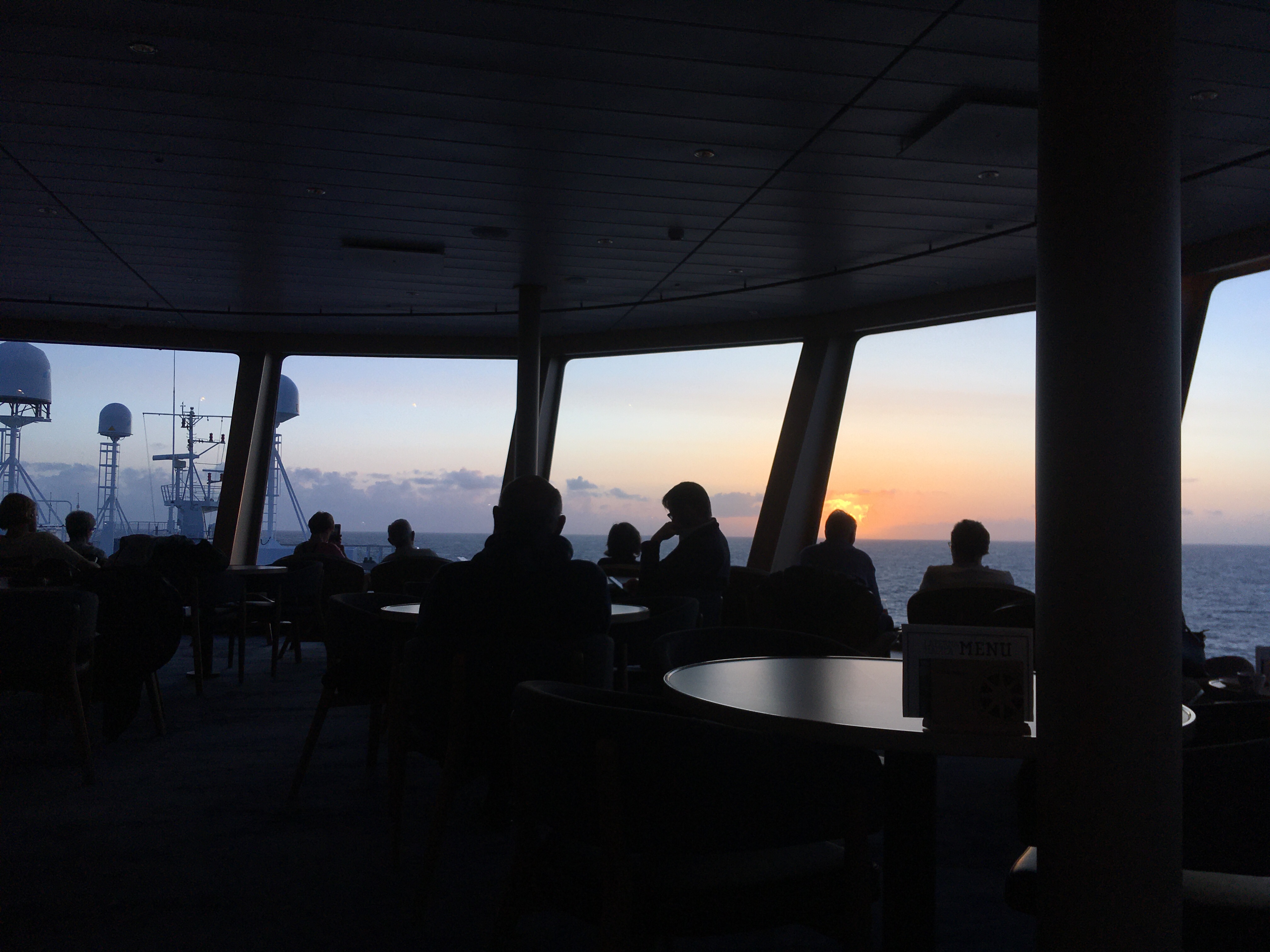 Laterna Magica Bar on ferry Norröna