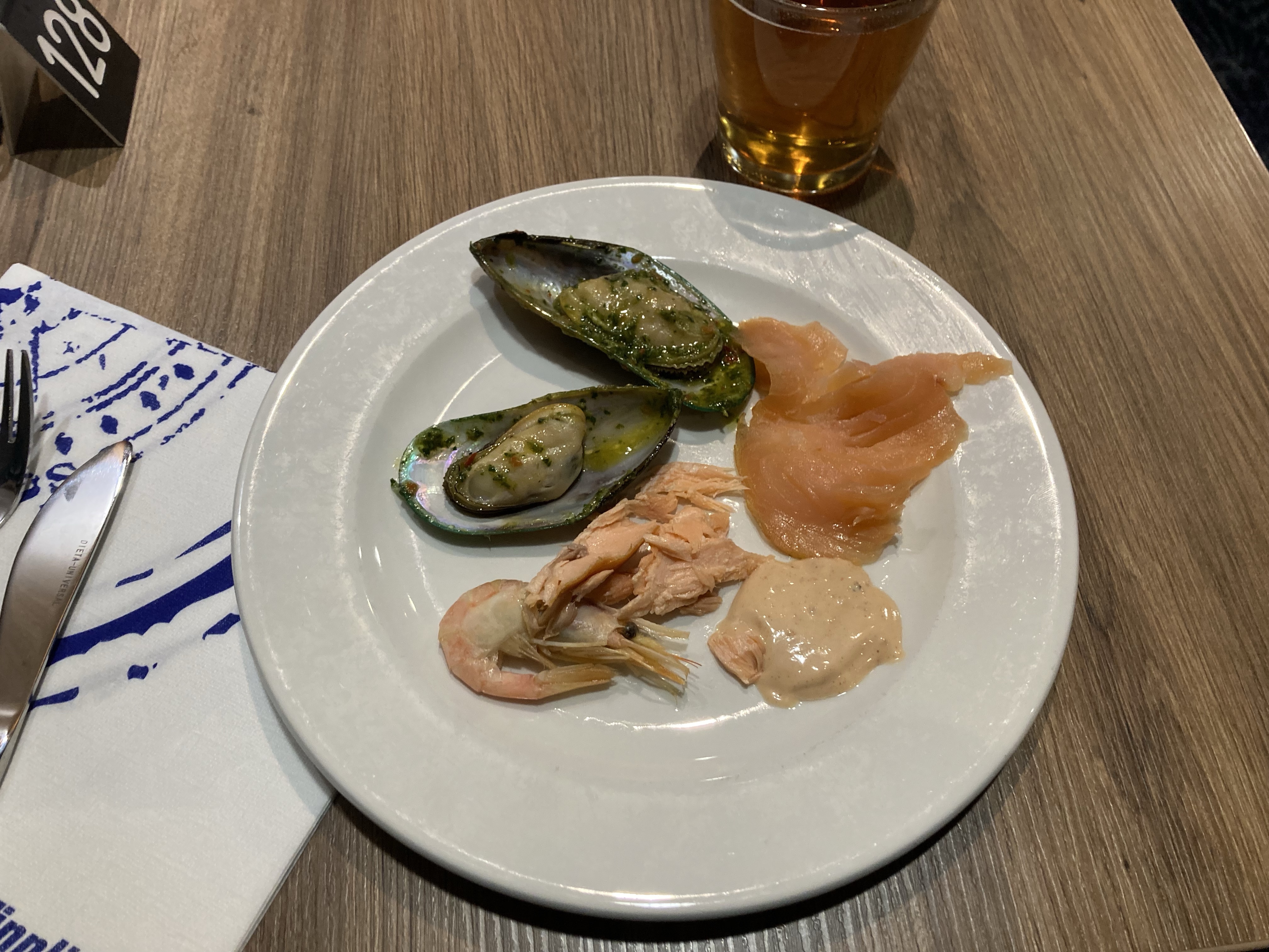 Ferry Finnstar "Mare Baltikum" buffet restaurant dinner