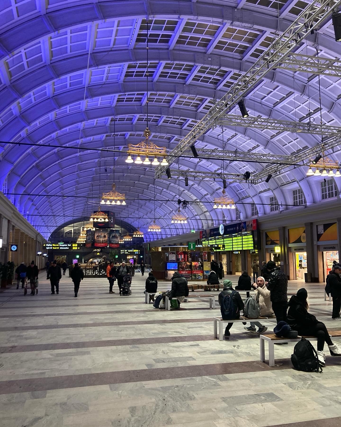 Stockholm Central Station - starting point of the Arctic Circle Trains