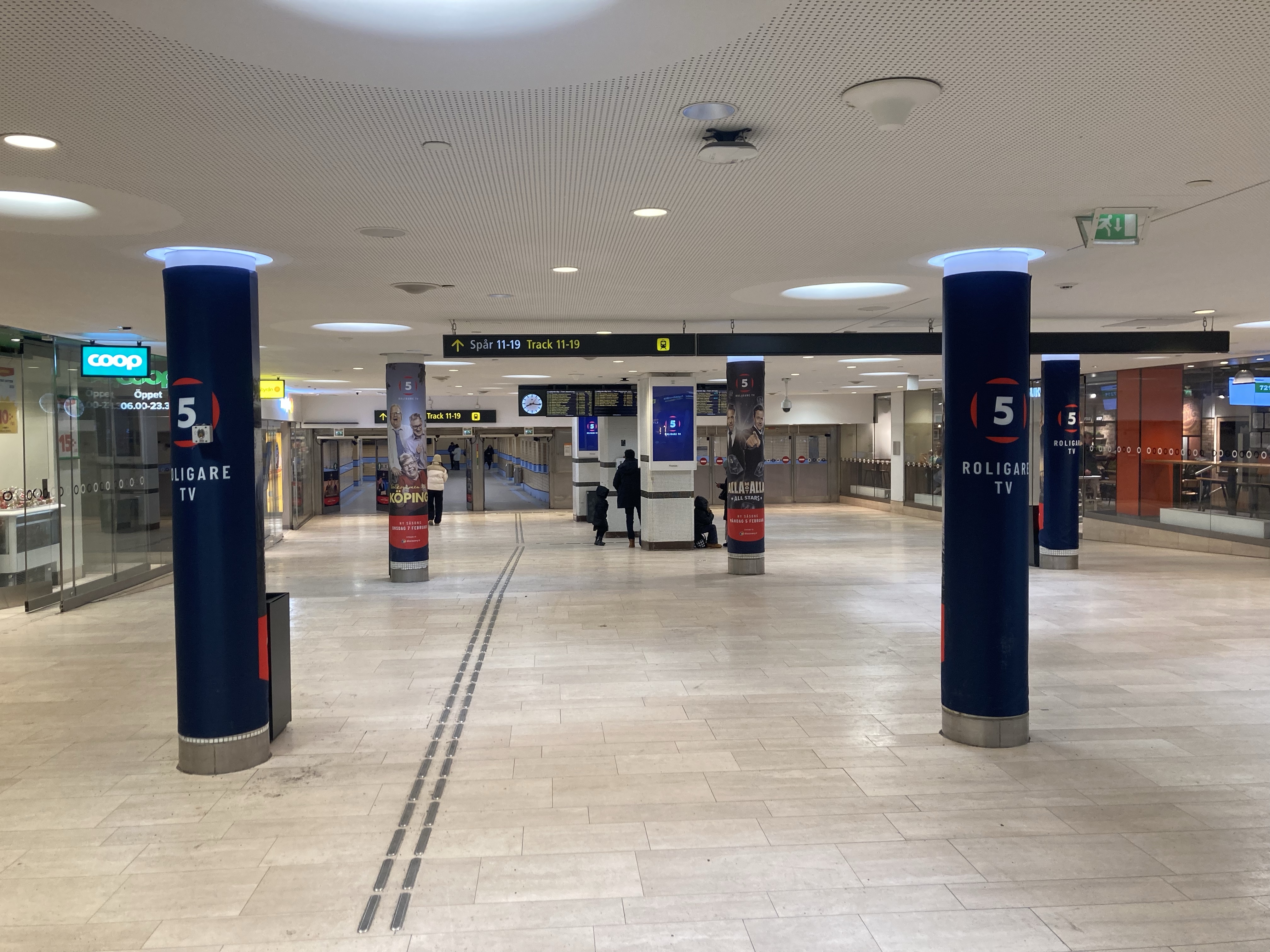 Stockholm Central Station - starting point of the Arctic Circle Trains