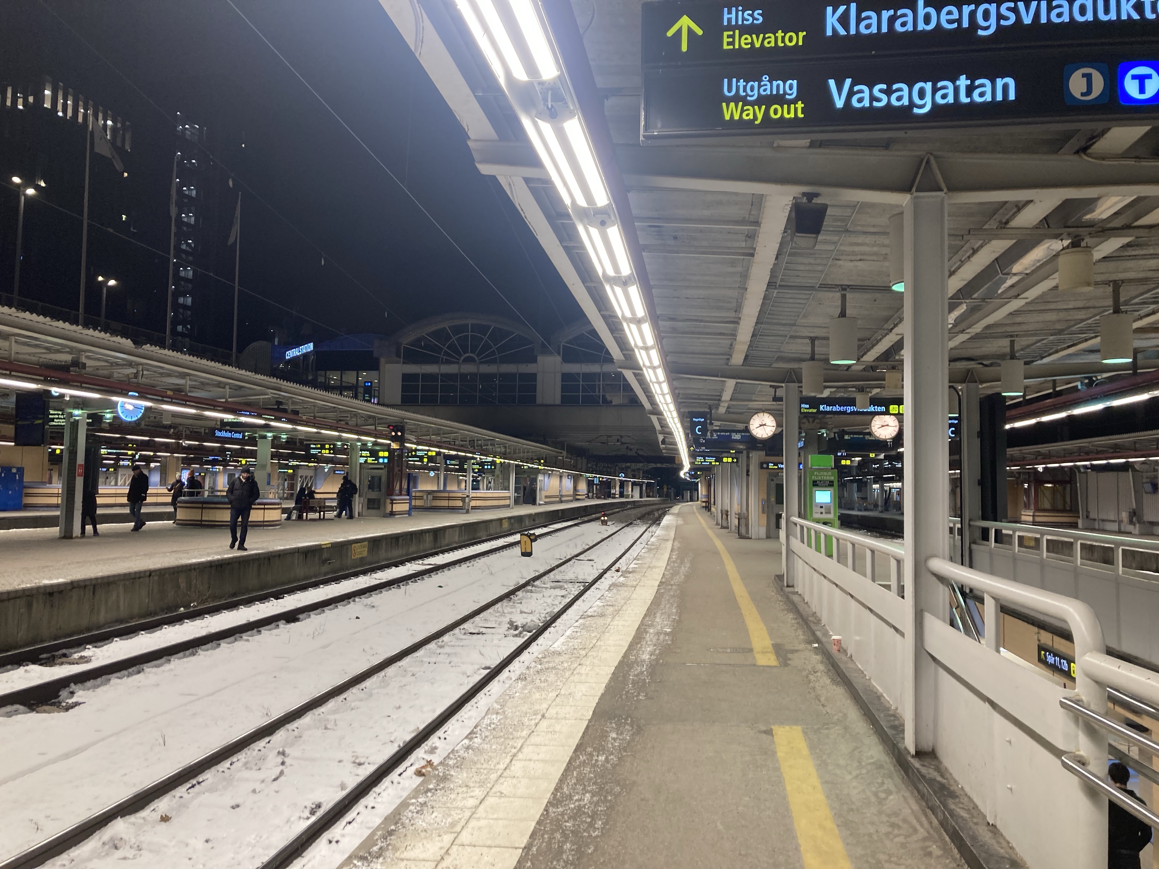 Stockholm Central Station - starting point of the Arctic Circle Trains