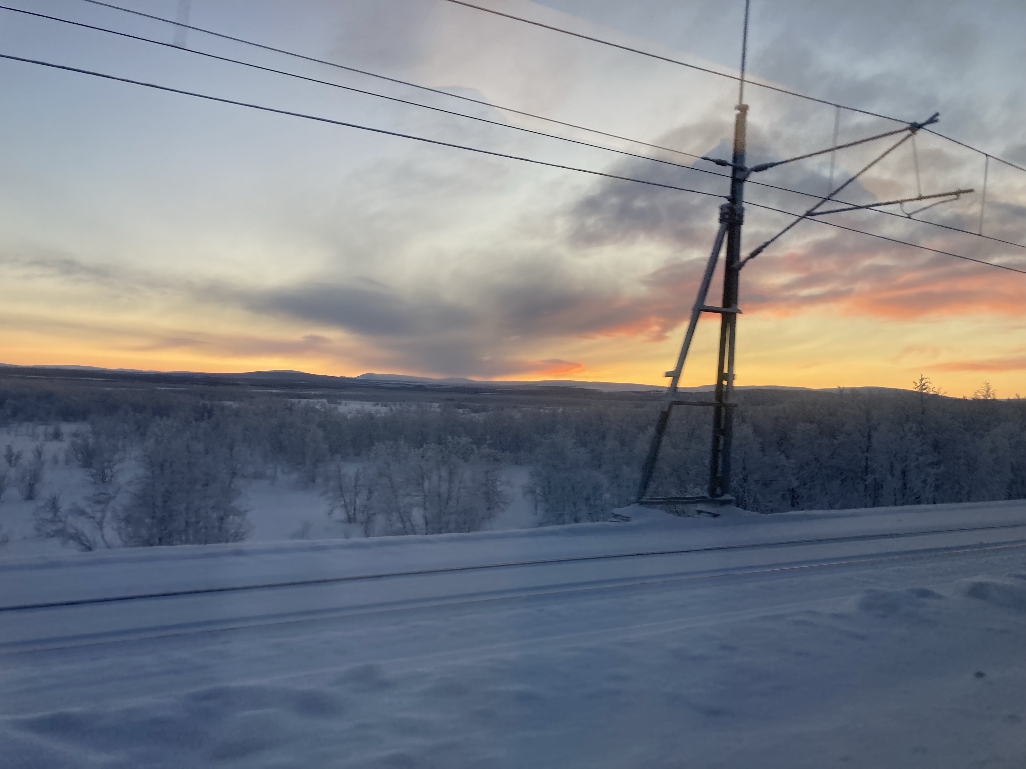 Vy night train 'Arctic Circle Train' sleeper day configuration