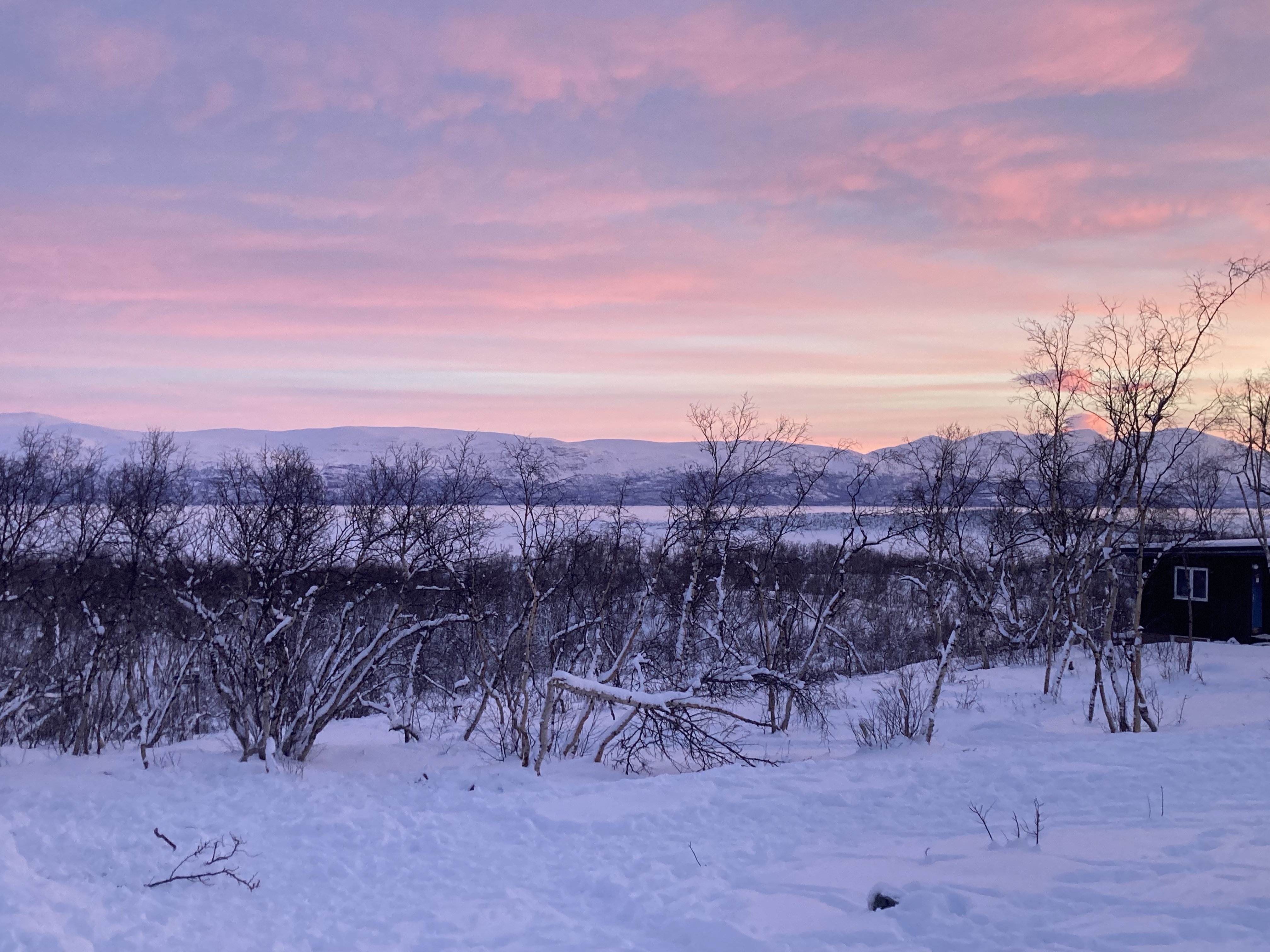 Lake Torneträsk near Abisko, Sveden