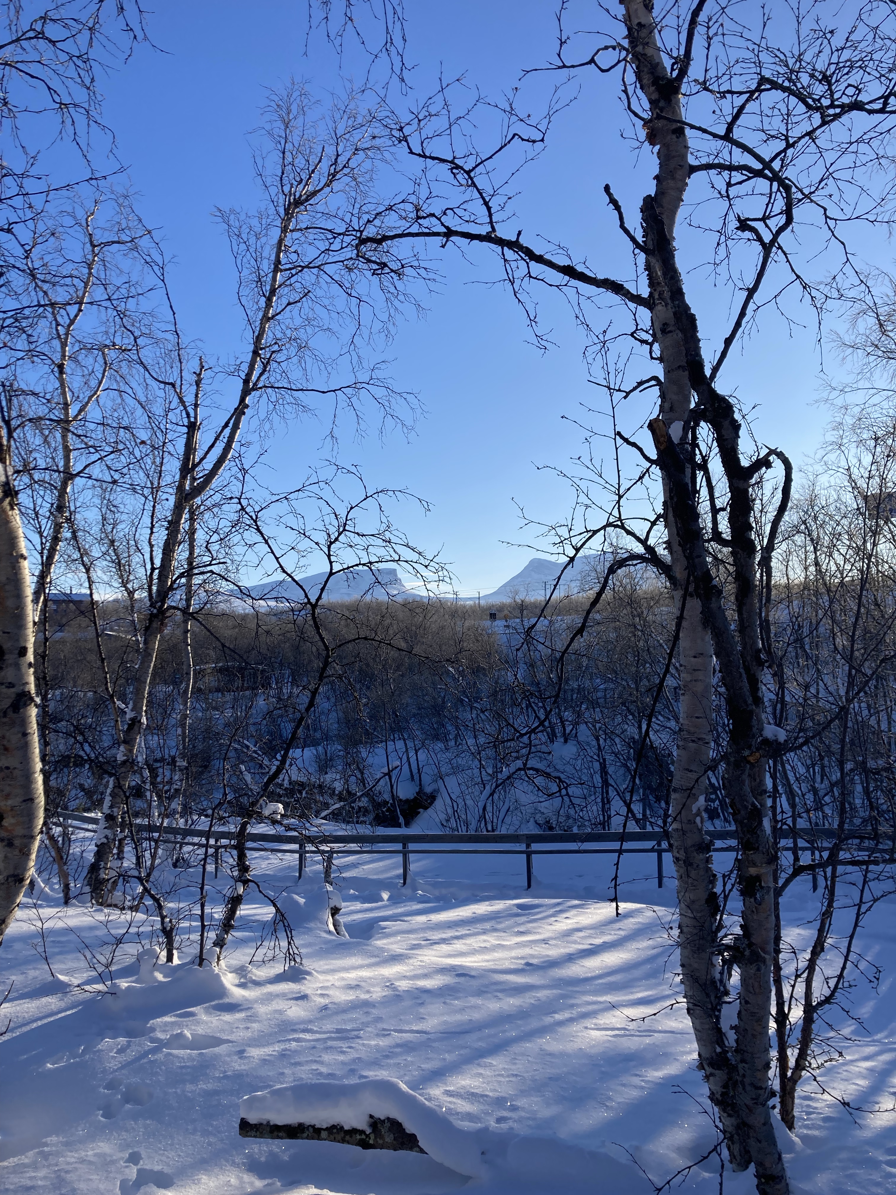Lapporten viewed from Abisko, Sveden