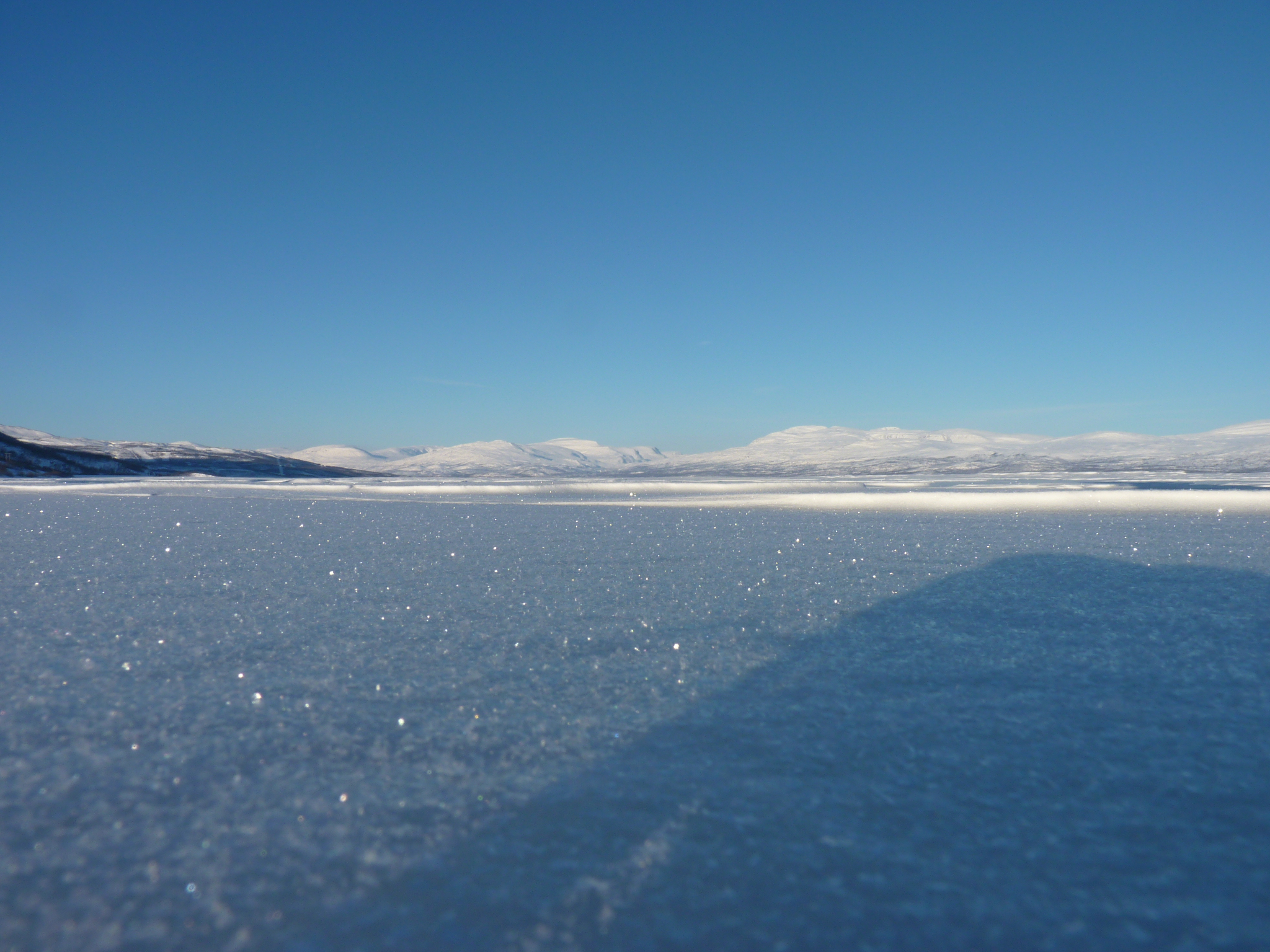 Lapporten viewed from Lake Torneträsk near Abisko, Sveden