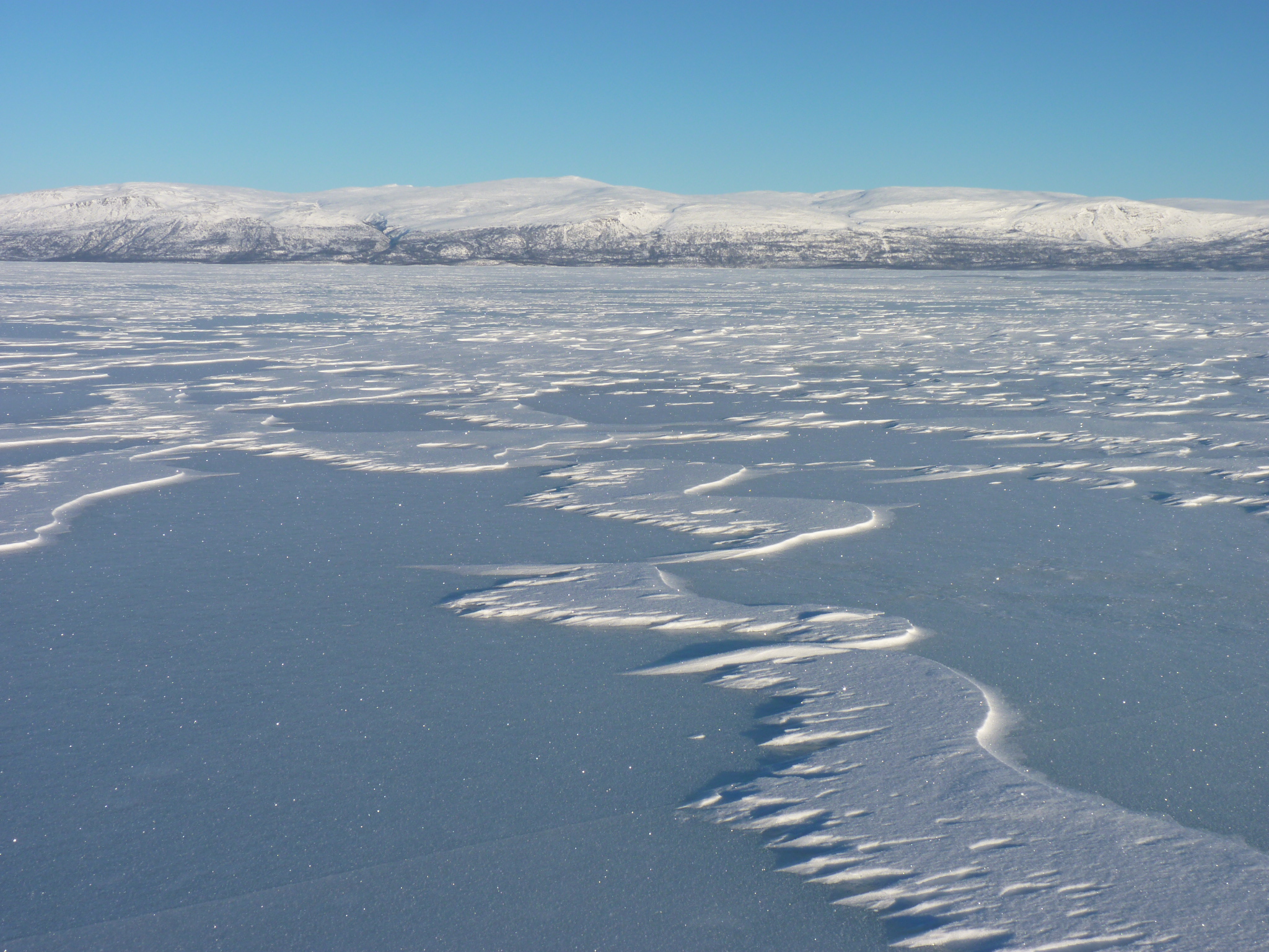 On the shores of Lake Torneträsk near Abisko, Sveden