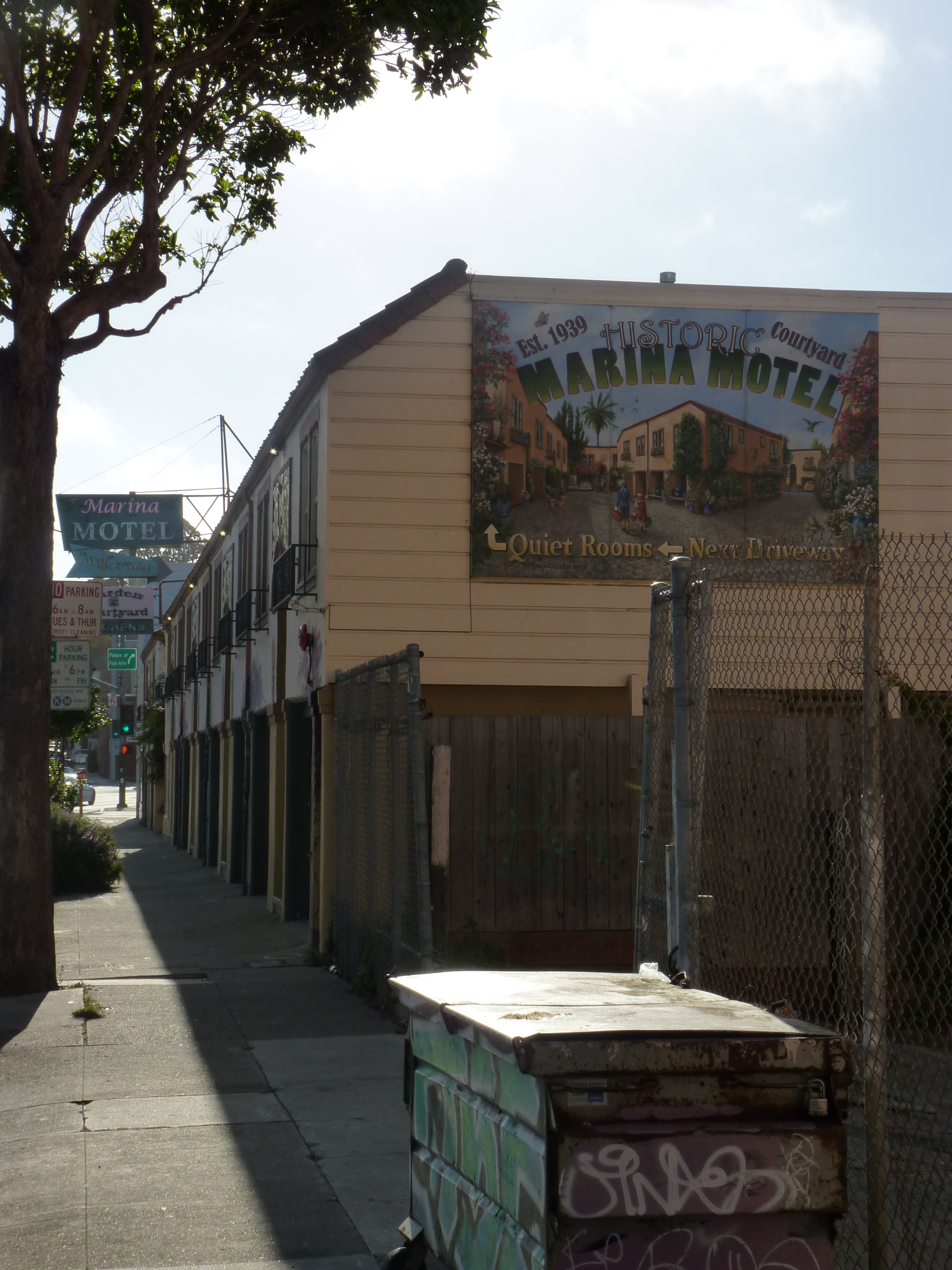 Lombard Street’s Motel Row, San Francisco