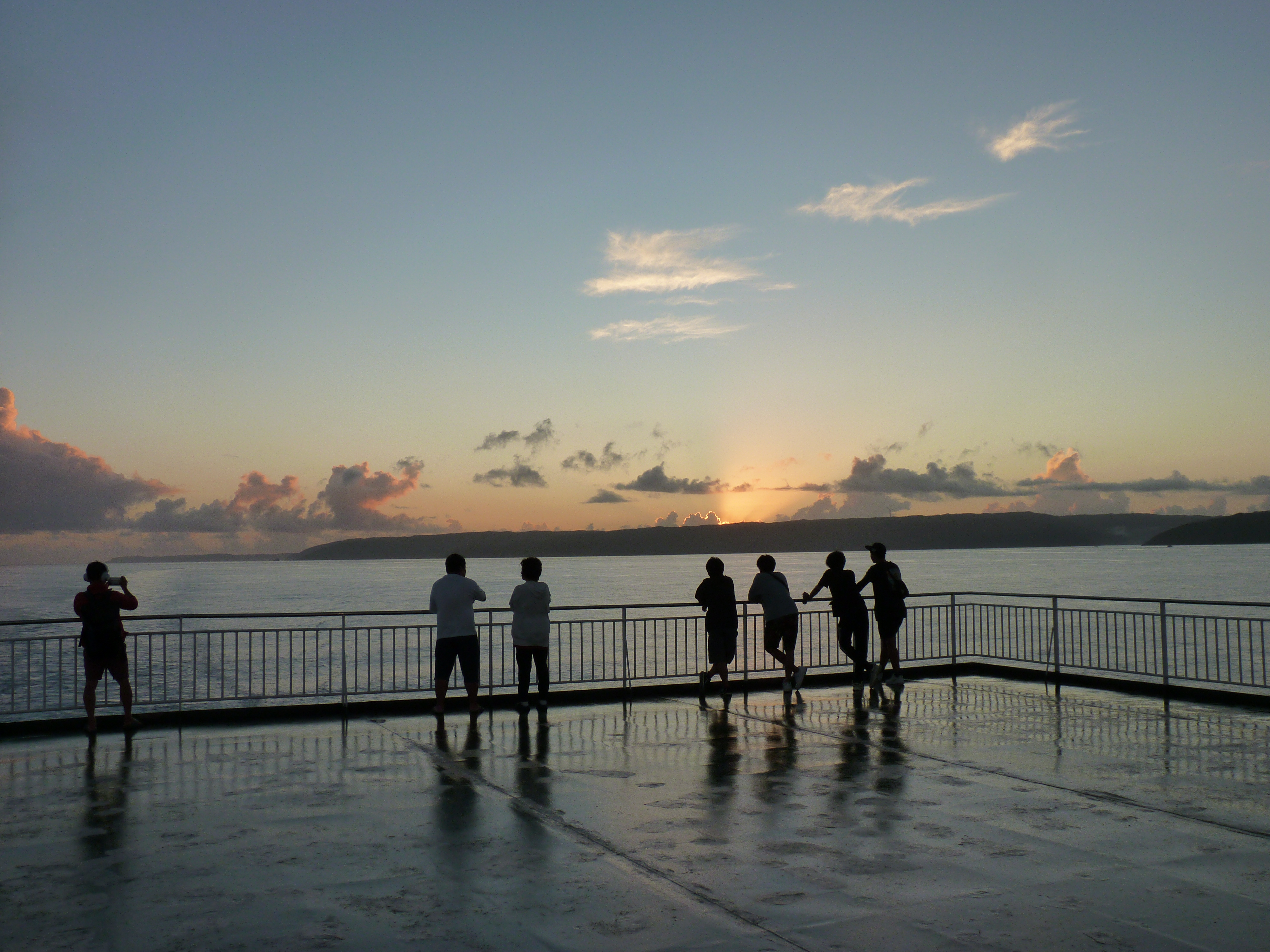 Ferry Akebono leaving Naze