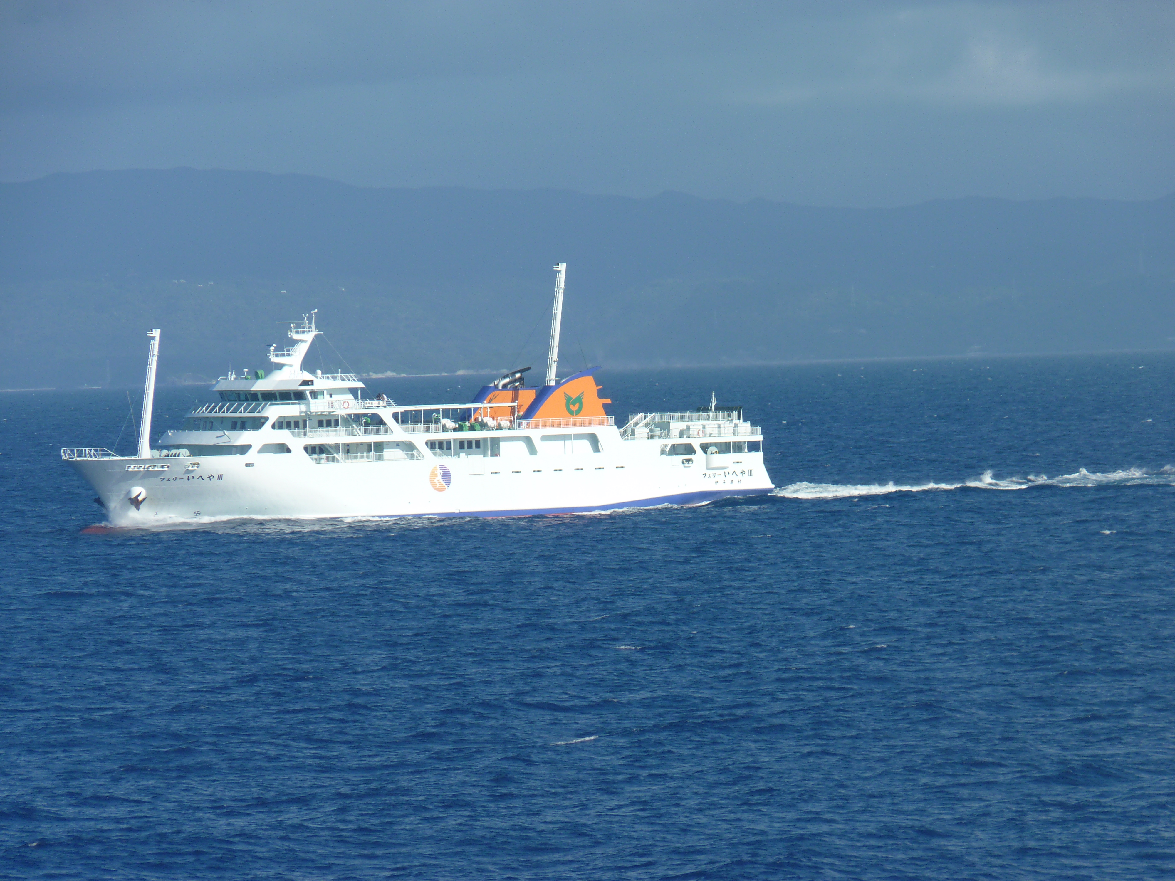 Ferry Ihya 3 en route to Yoron