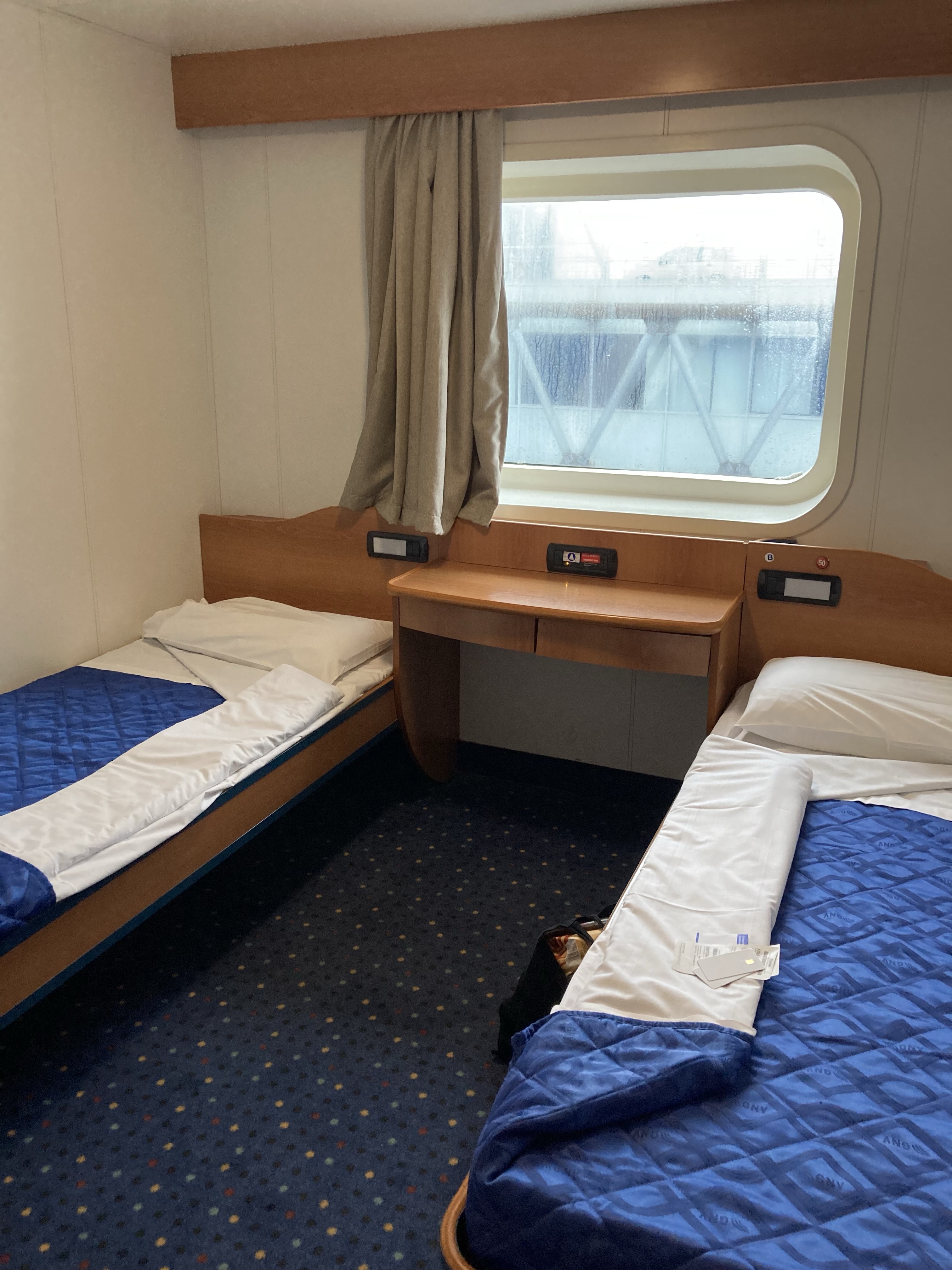 Ferry GNV cabin