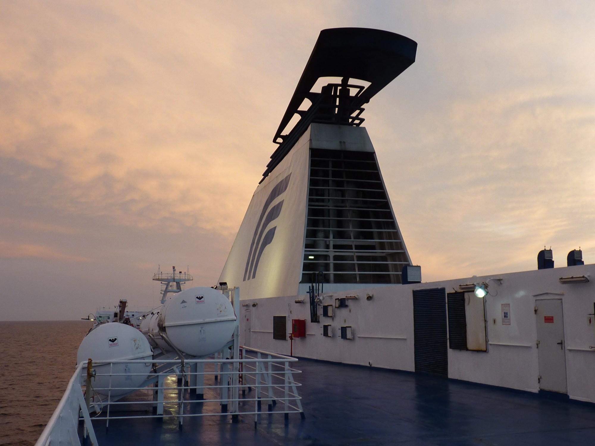 Sunset over the Ligurian Sea