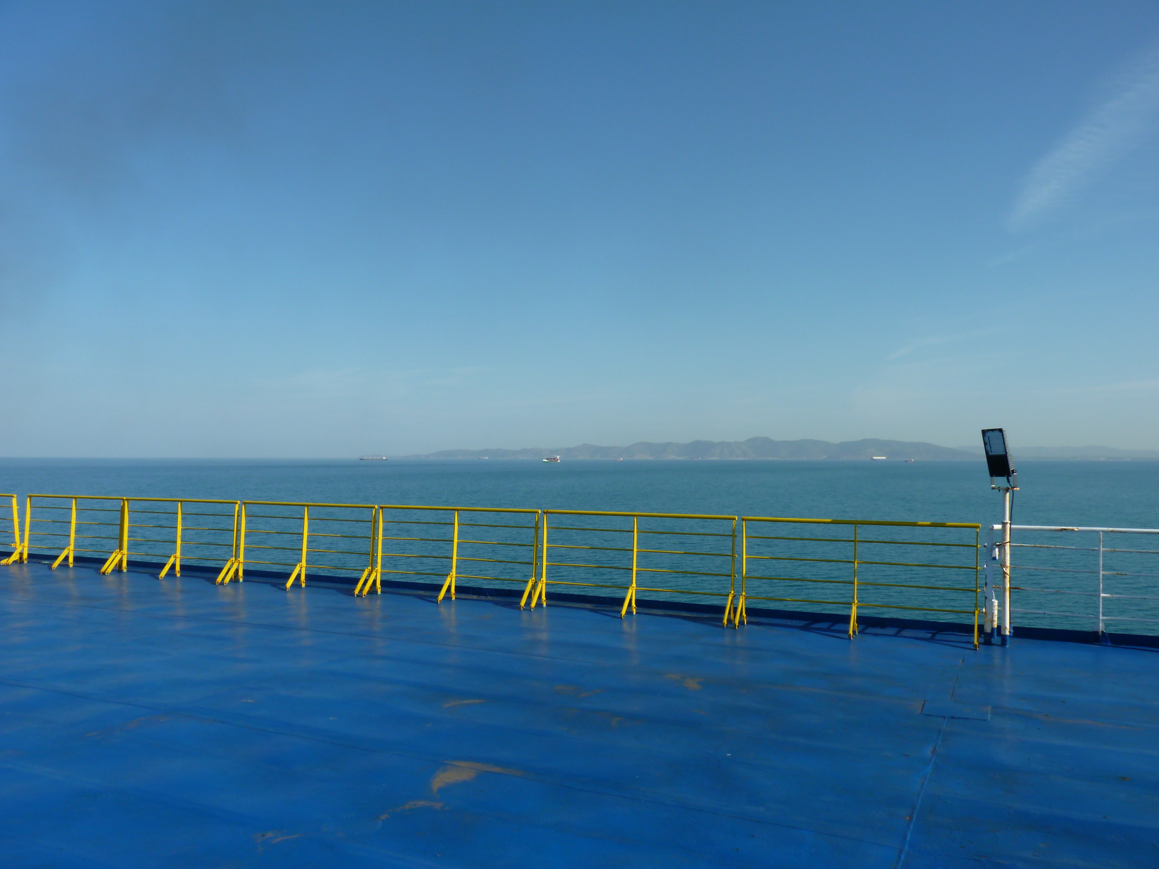 GNV Sirio arriving in Tunis