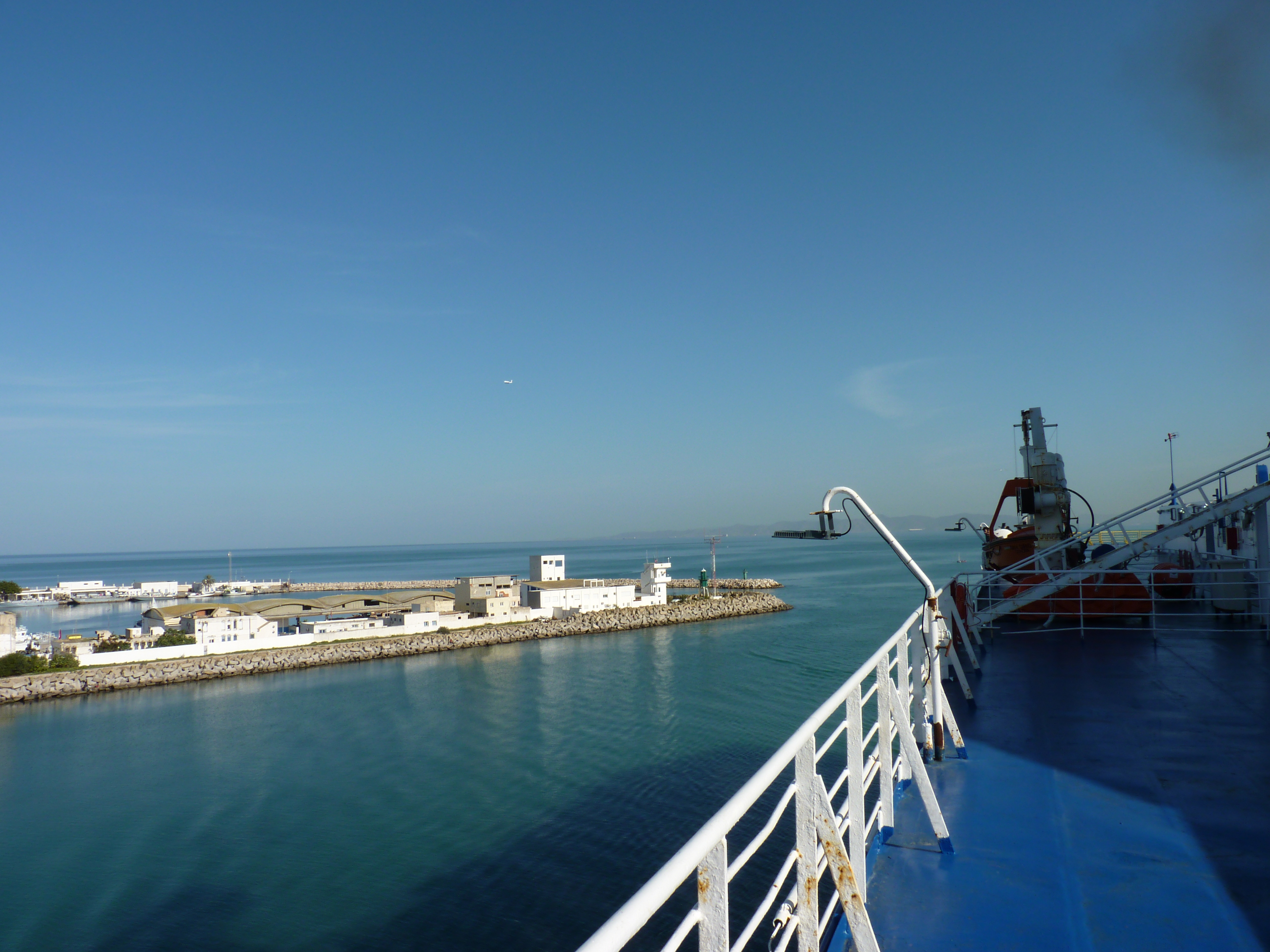GNV Sirio in the Port of La Goulette