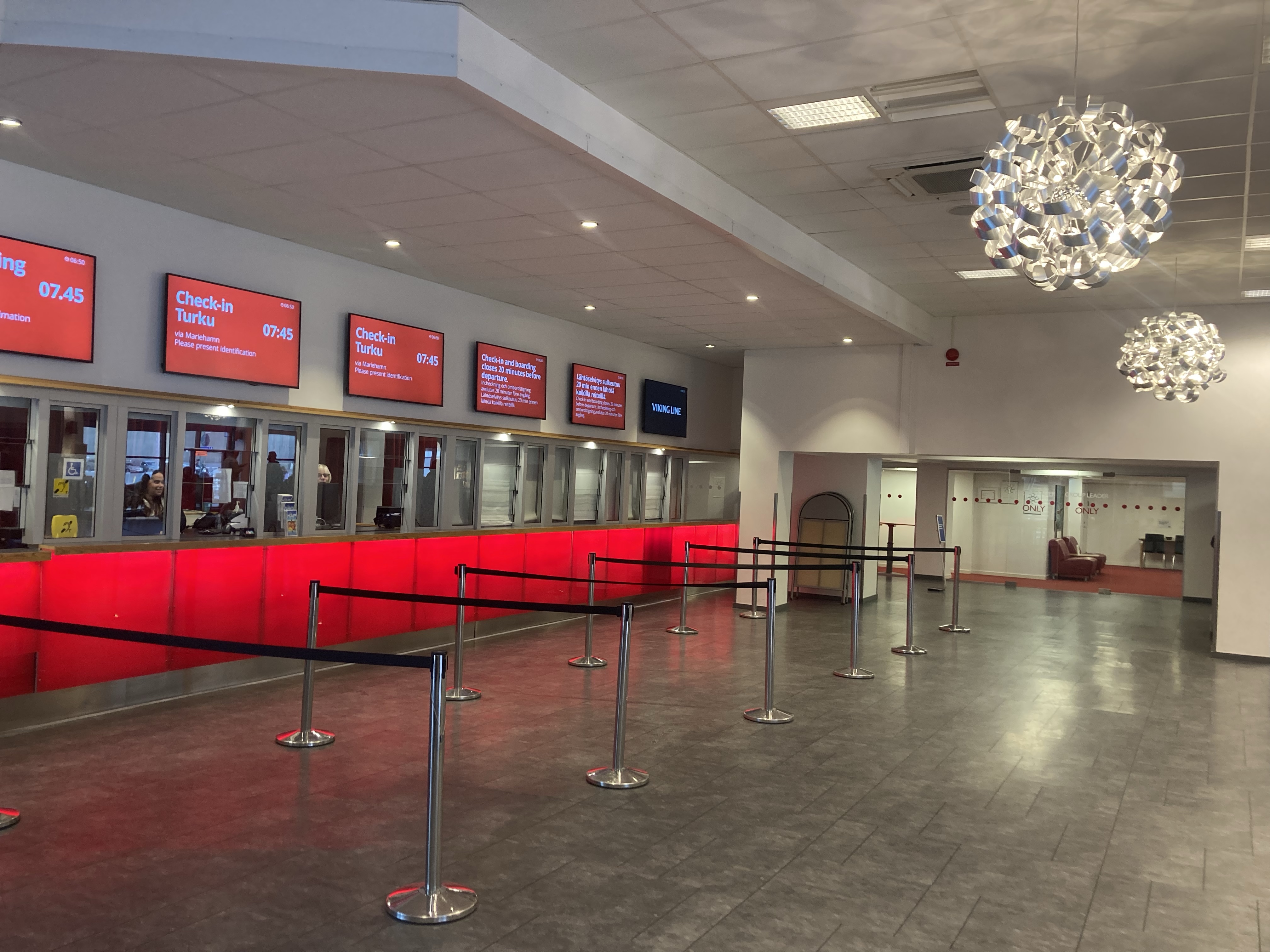 Stadsgården Ferry Terminal in Stockholm