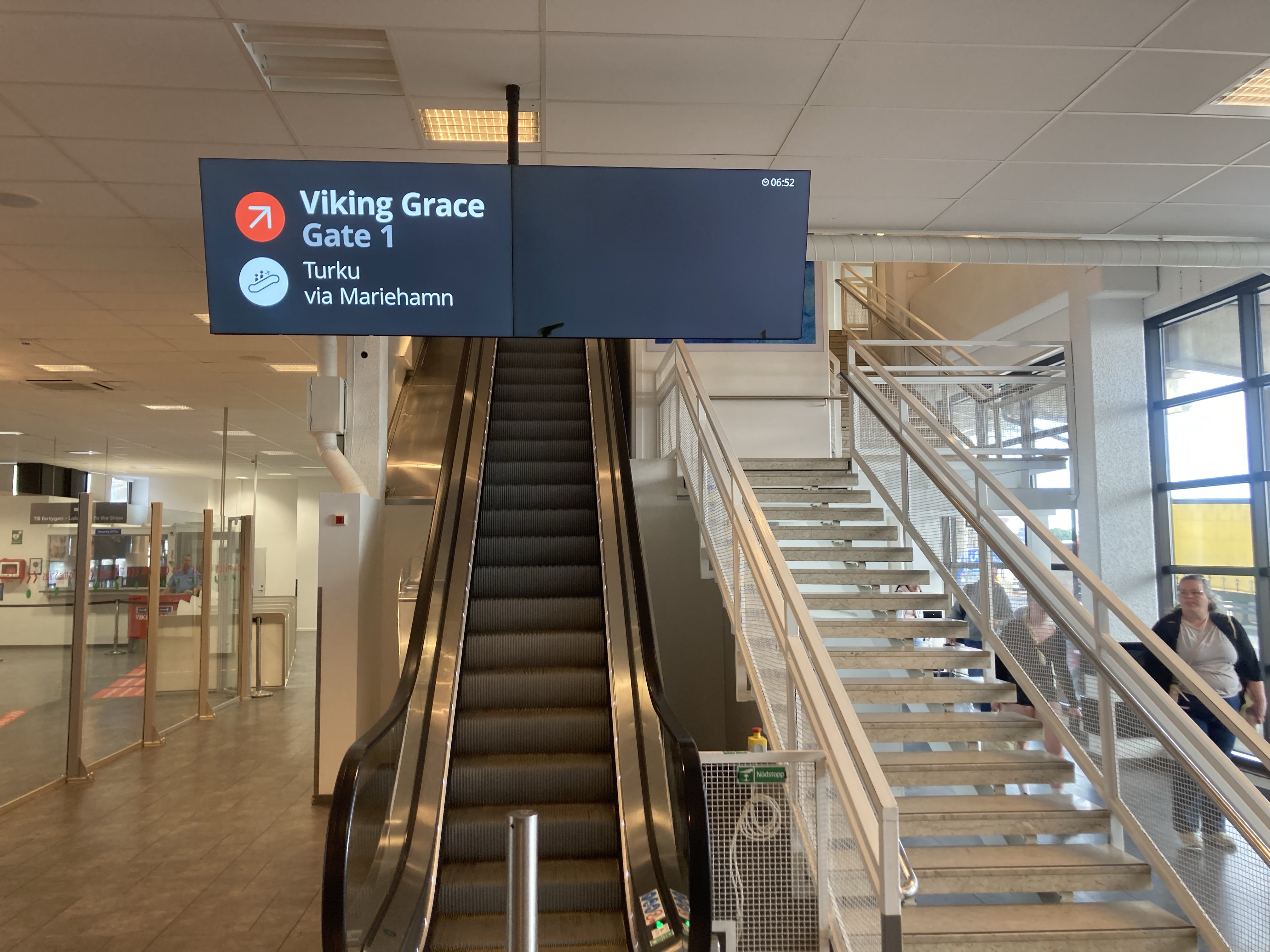 Stadsgården Ferry Terminal in Stockholm