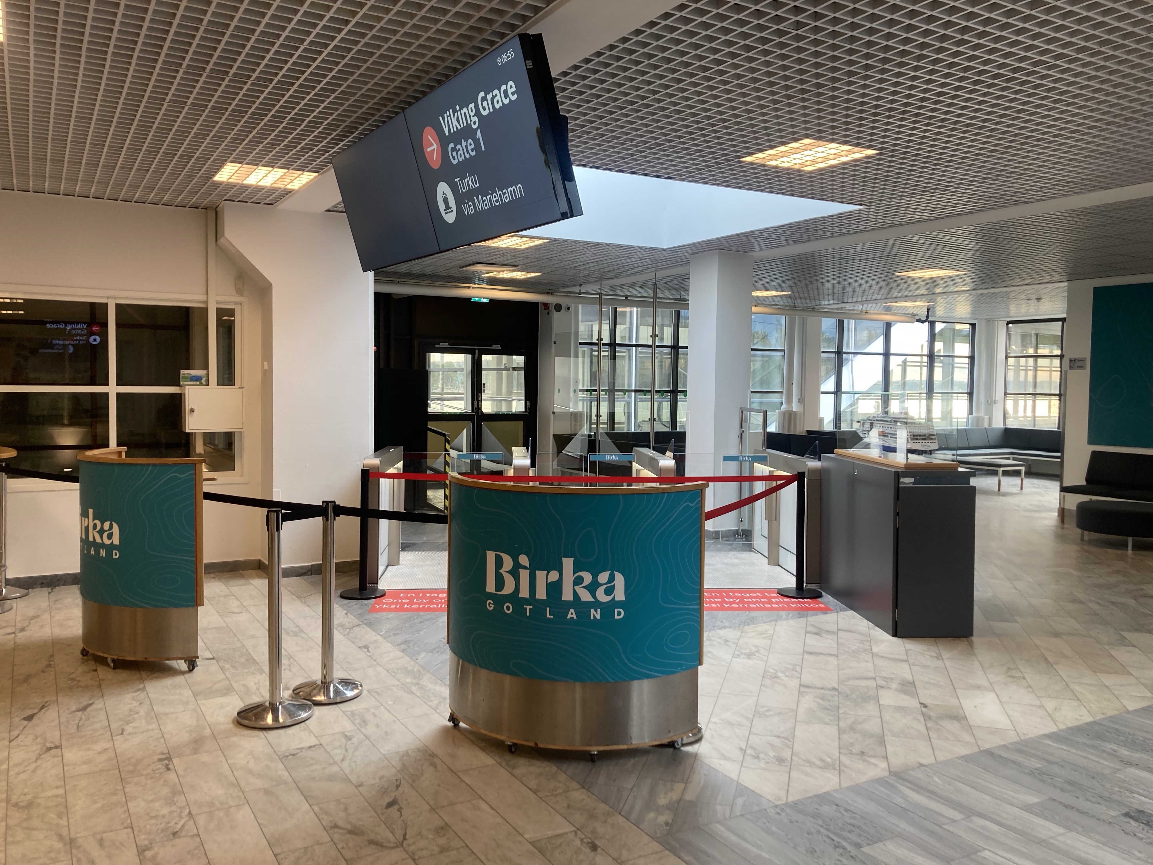 Stadsgården Ferry Terminal in Stockholm