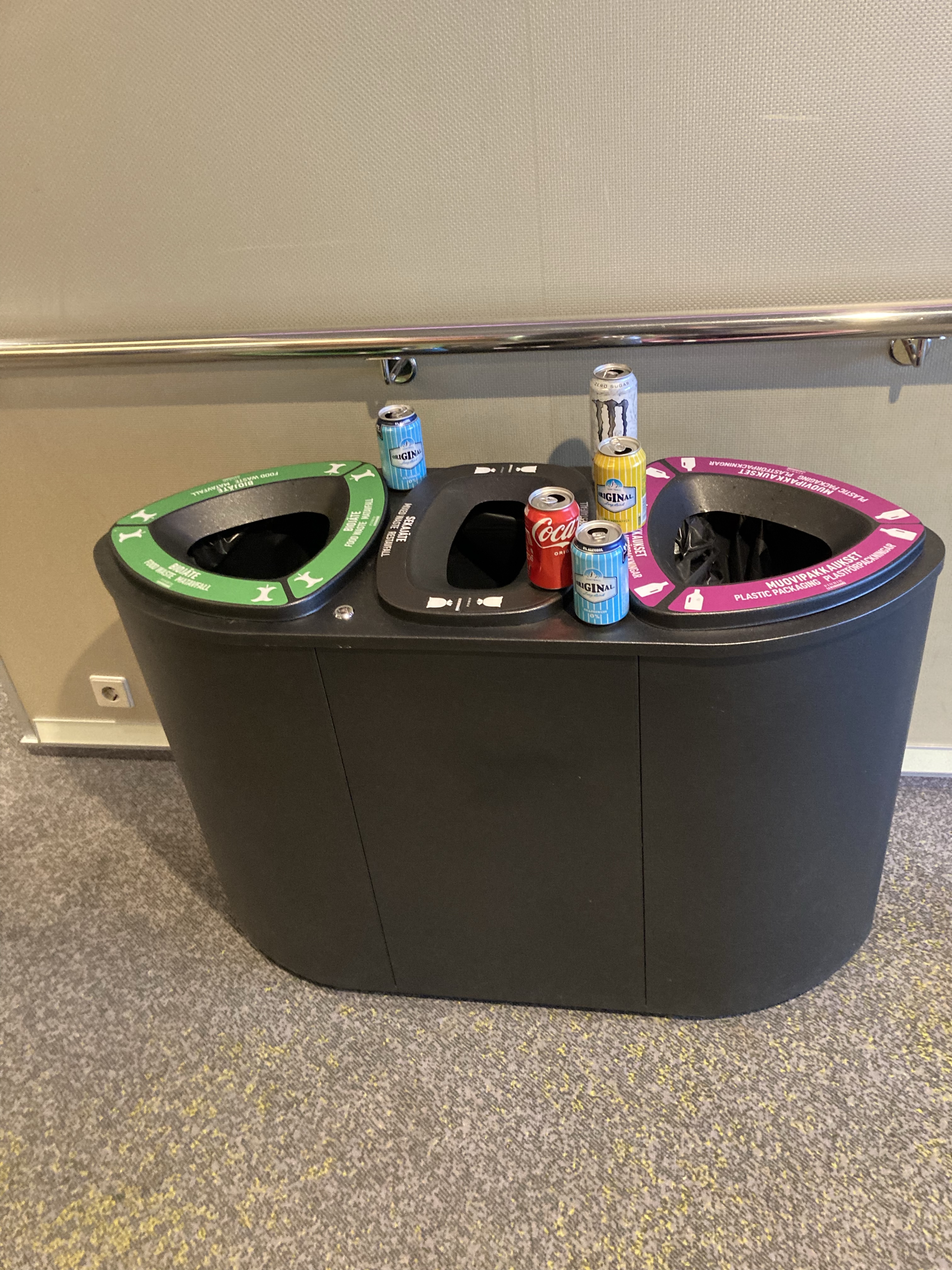 Aboard ferry Viking Grace