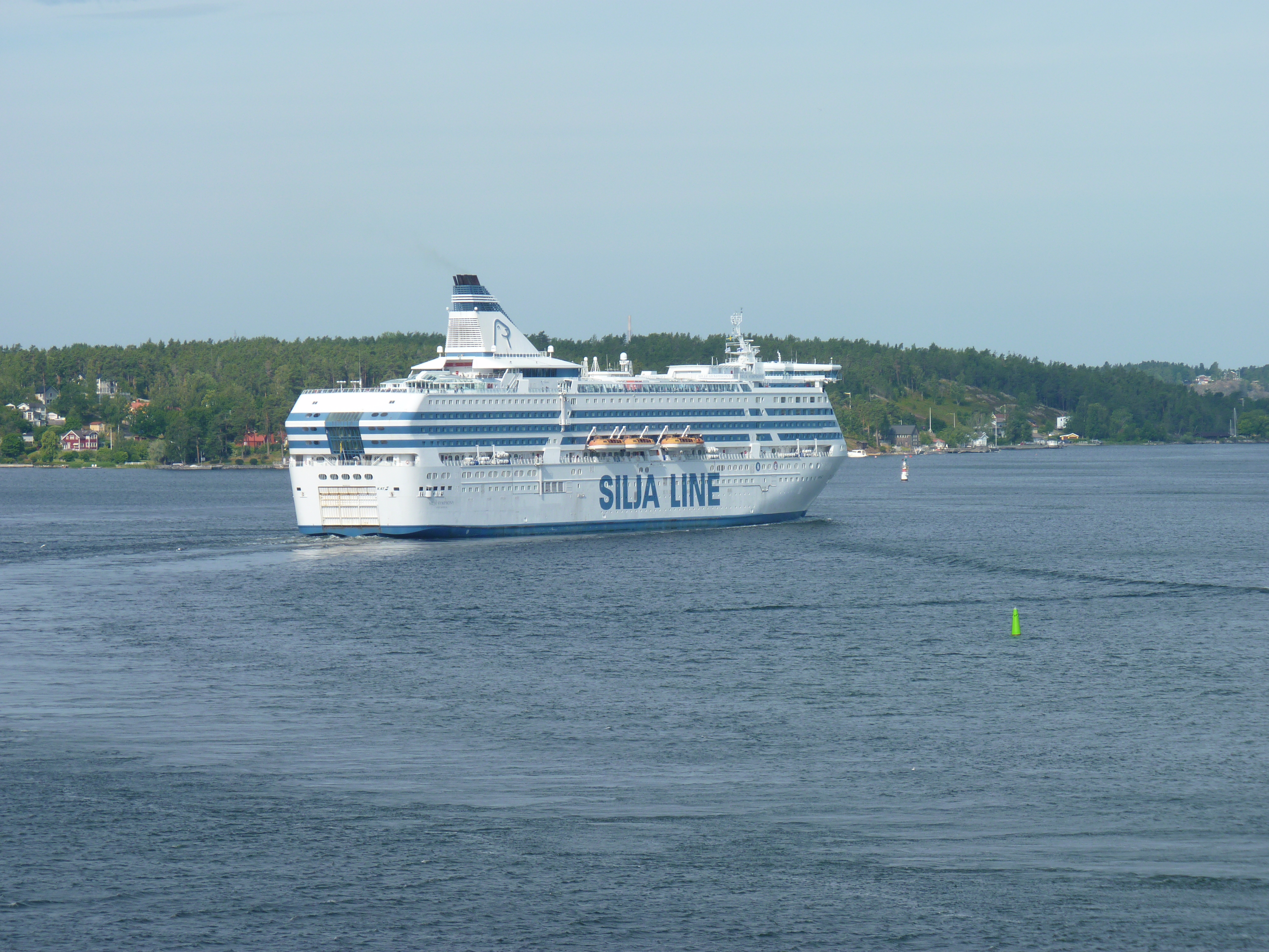 Ferry Silja Symphony enroute to Stockholm